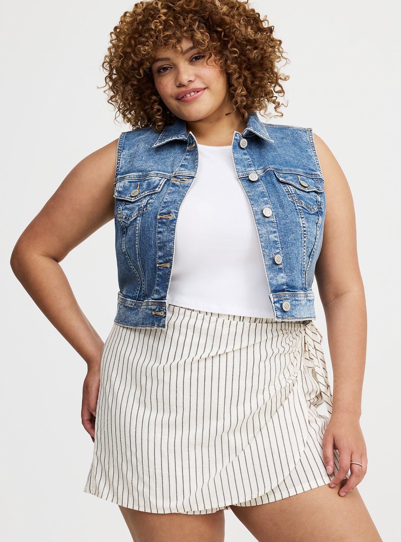 Beach Linen Side-Tie Skort