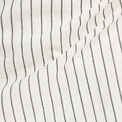 Beach Linen Side-Tie Skort, PINSTRIPE WHISPER WHITE, swatch