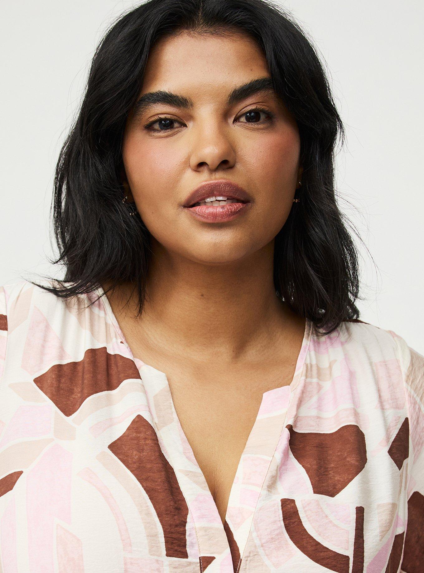 Y-Neck Tiered Maxi Dress, GEO STORY MULTI, alternate