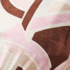 Y-Neck Tiered Maxi Dress, GEO STORY MULTI, swatch