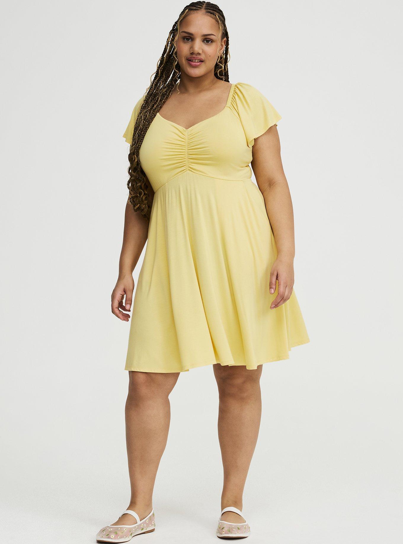 Flutter Sleeve Mini Dress, SUNDRESS, alternate