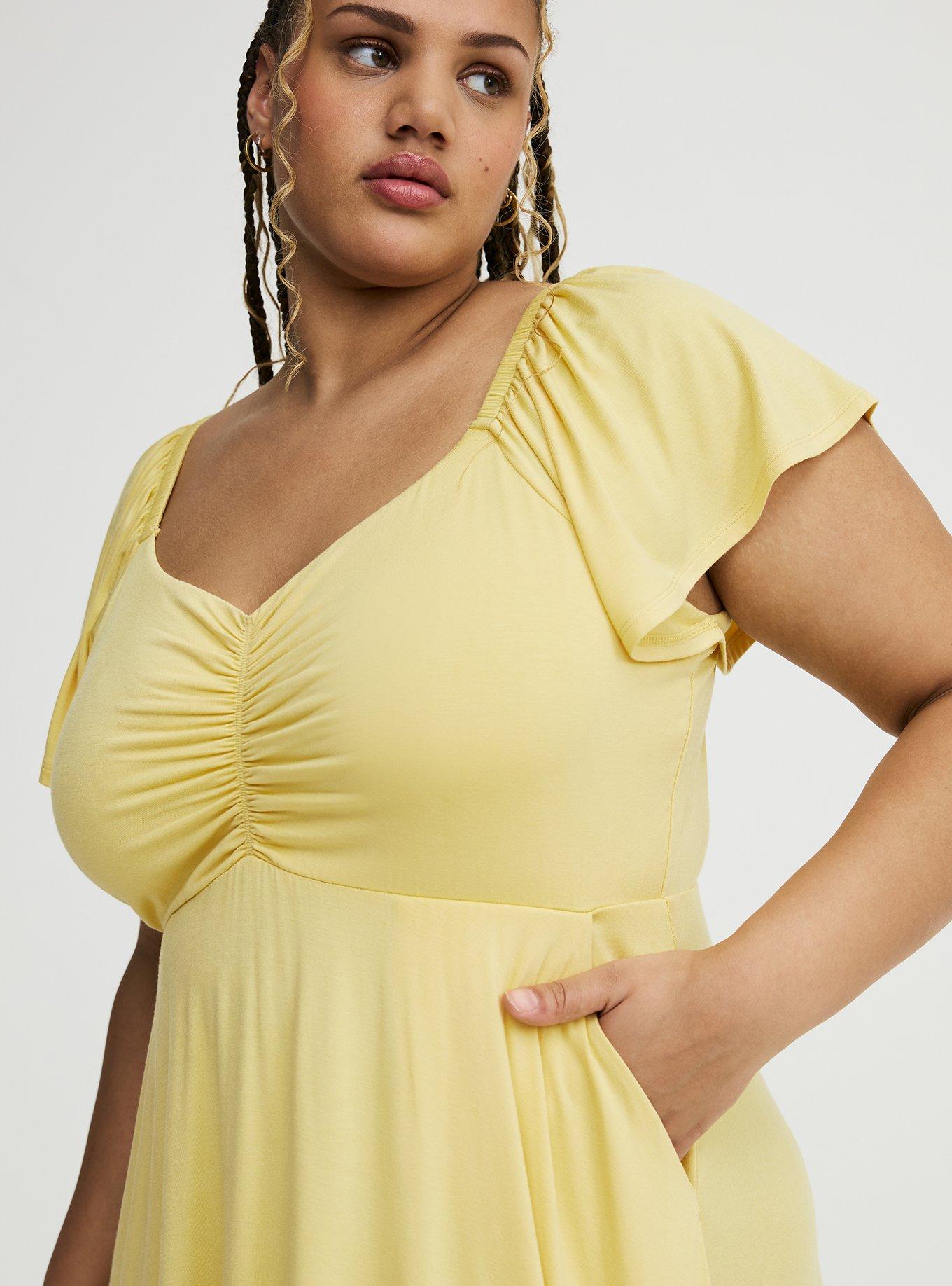 Flutter Sleeve Mini Dress, SUNDRESS, alternate