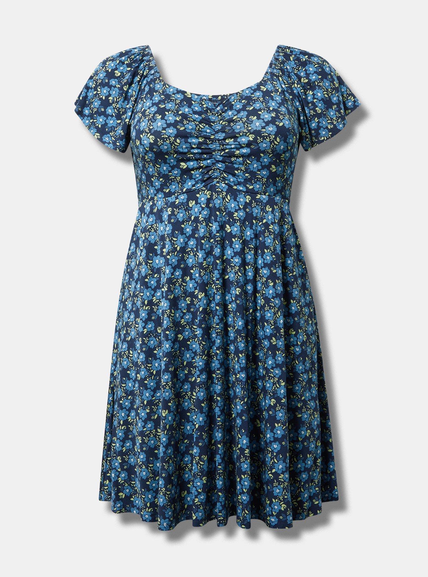 Flutter Sleeve Mini Dress