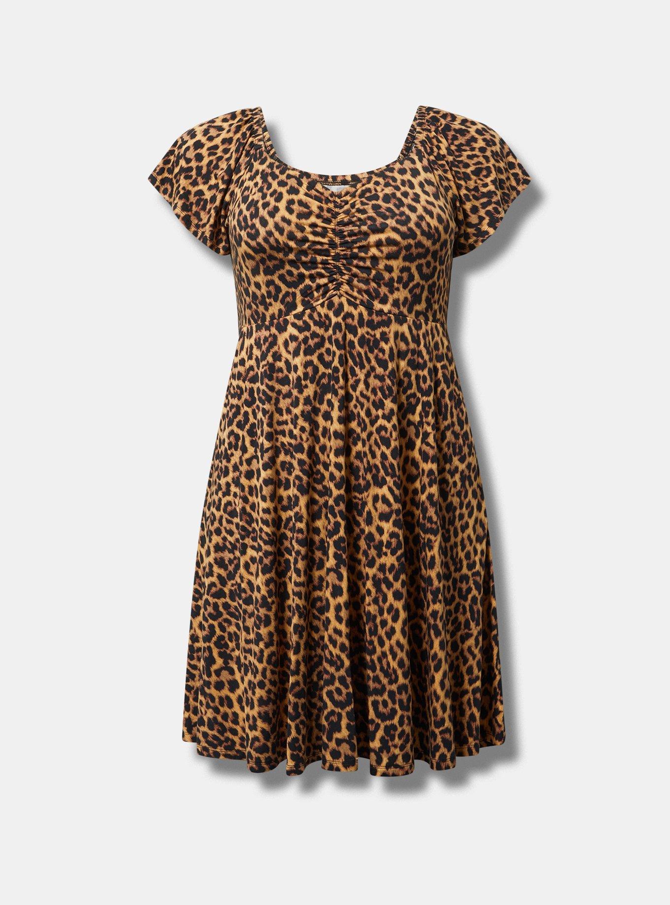 Flutter Sleeve Mini Dress
