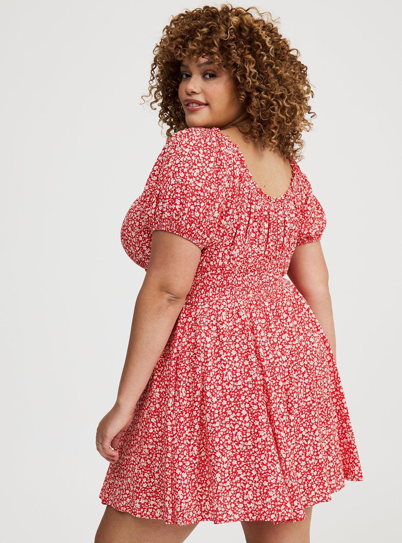 Crinkle Gauze Puff Sleeve Romper