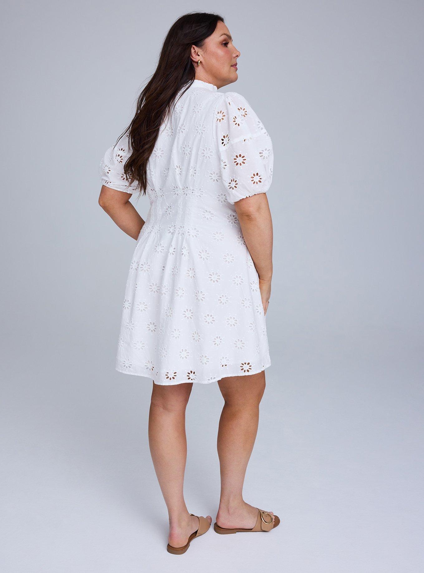 Belle Isle Eyelet Mini Dress