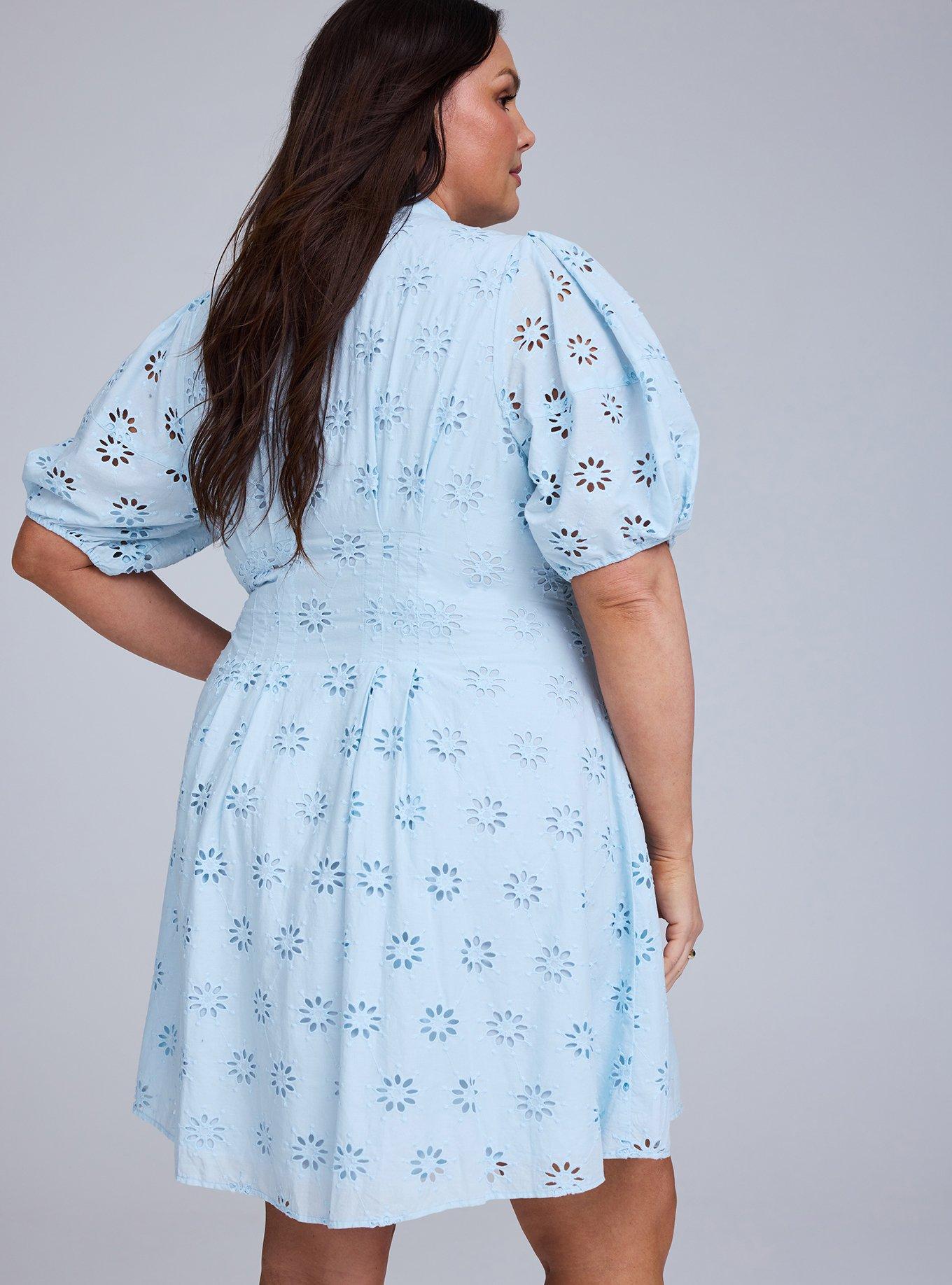 Belle Isle Eyelet Mini Dress