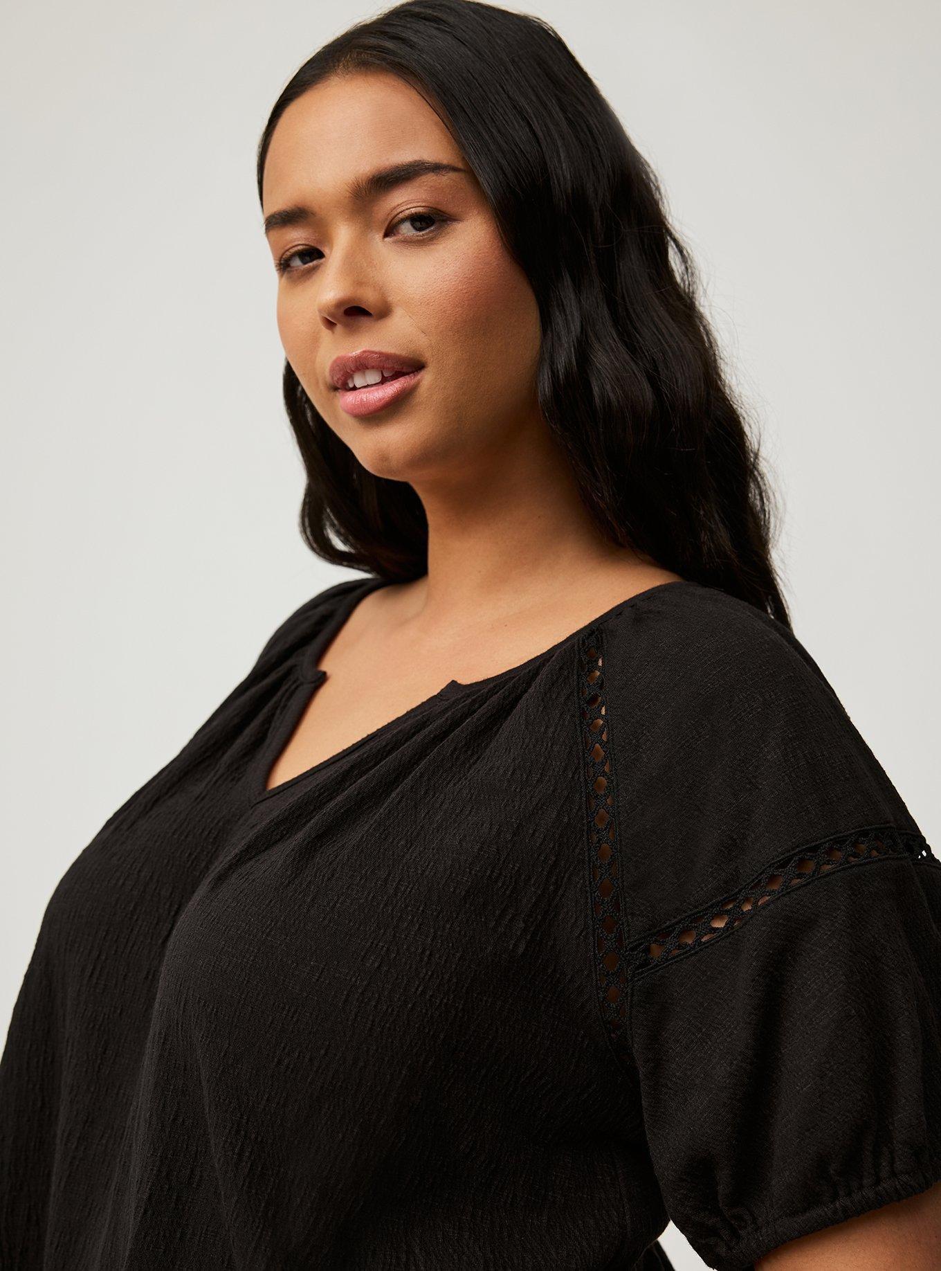 Notch Neck Top