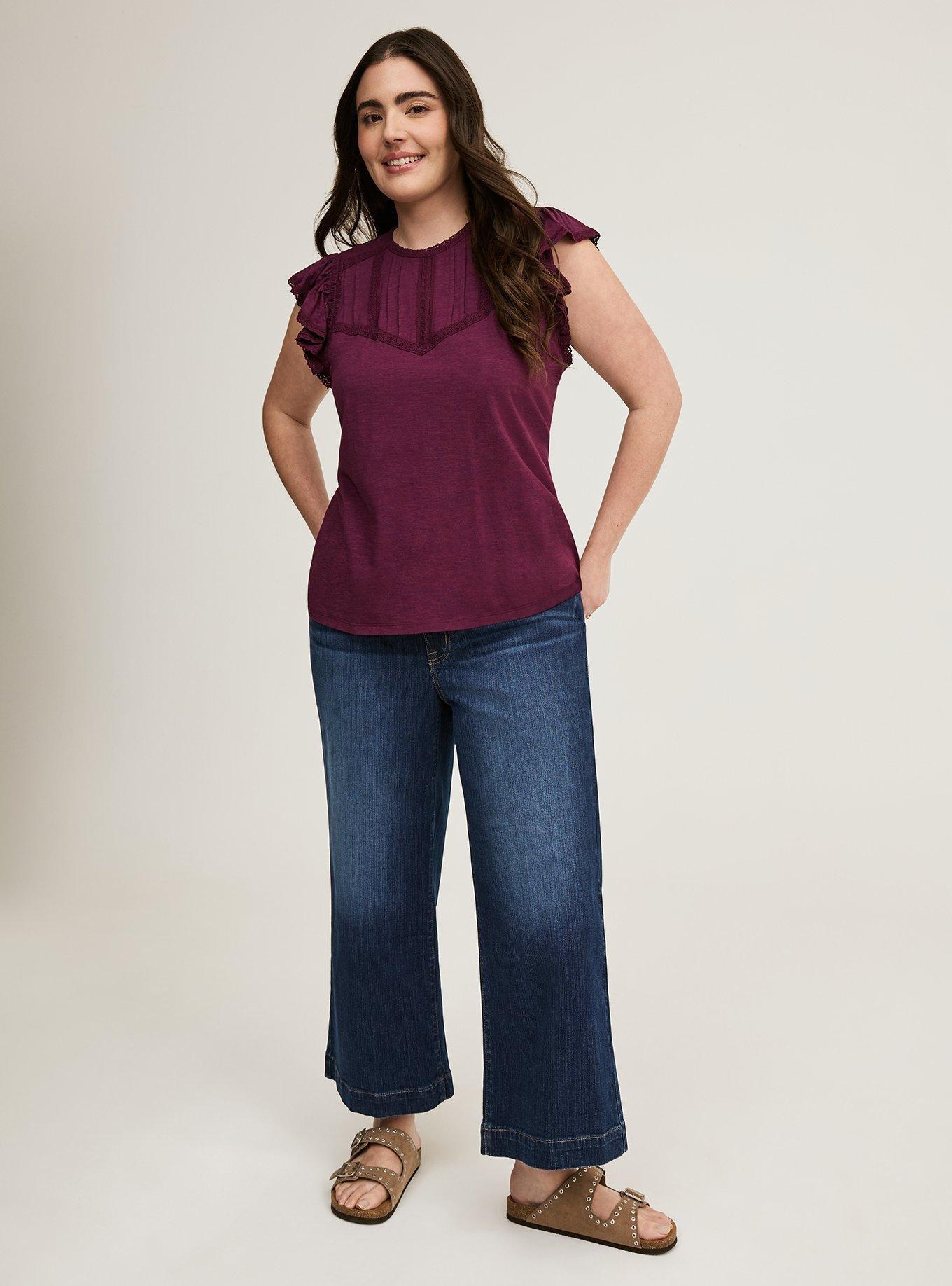 Flutter Sleeve Top