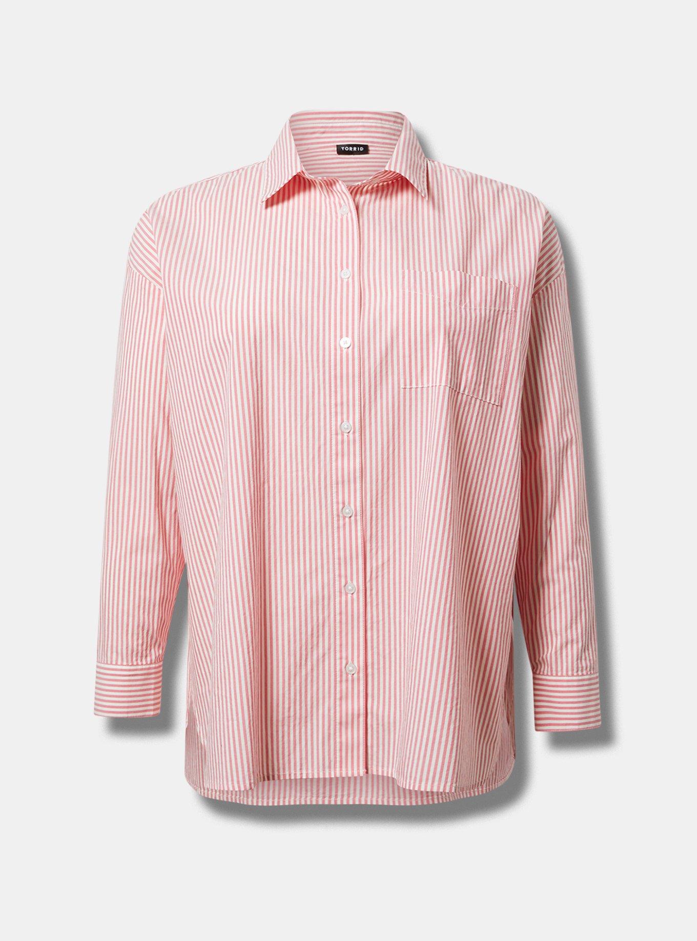 Soft Cotton Drop-Shoulder Shirt