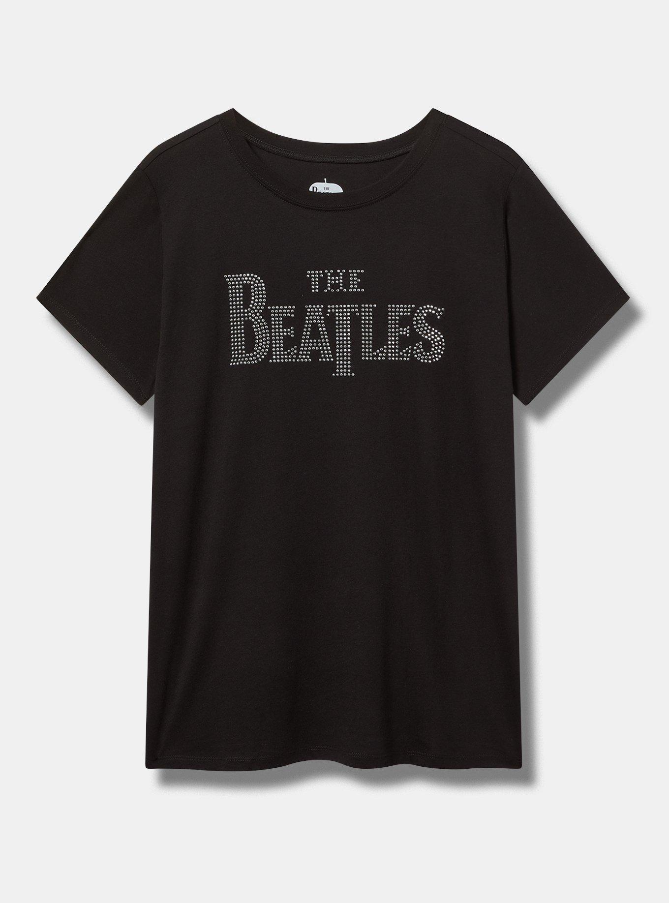 The Beatles Classic Cotton Crew Rhinestone Tee