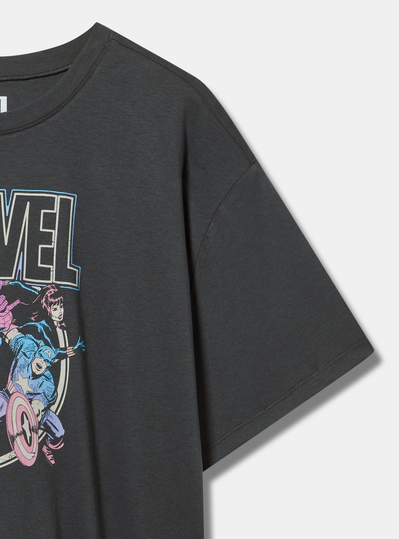 Marvel Avengers Relaxed Cotton Crew Tee