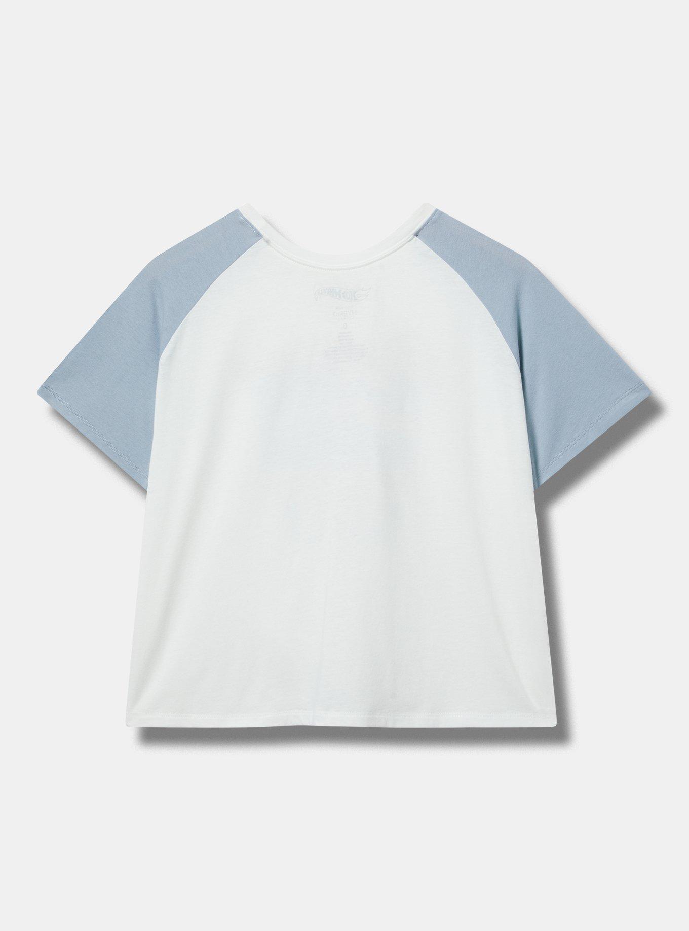 Hot Wheels Crop Raglan Tee
