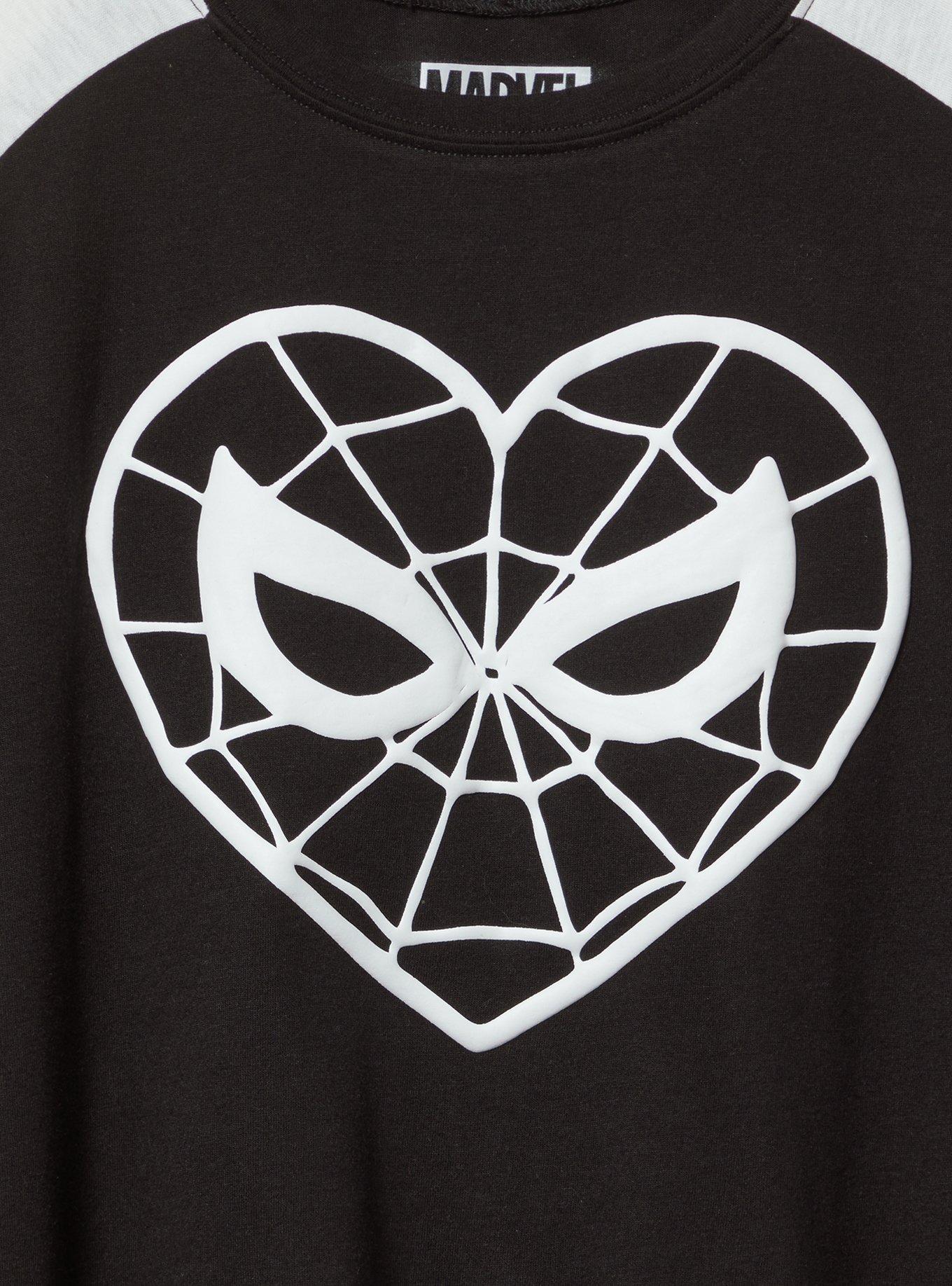 Spiderman Cotton Raglan Puff Tee