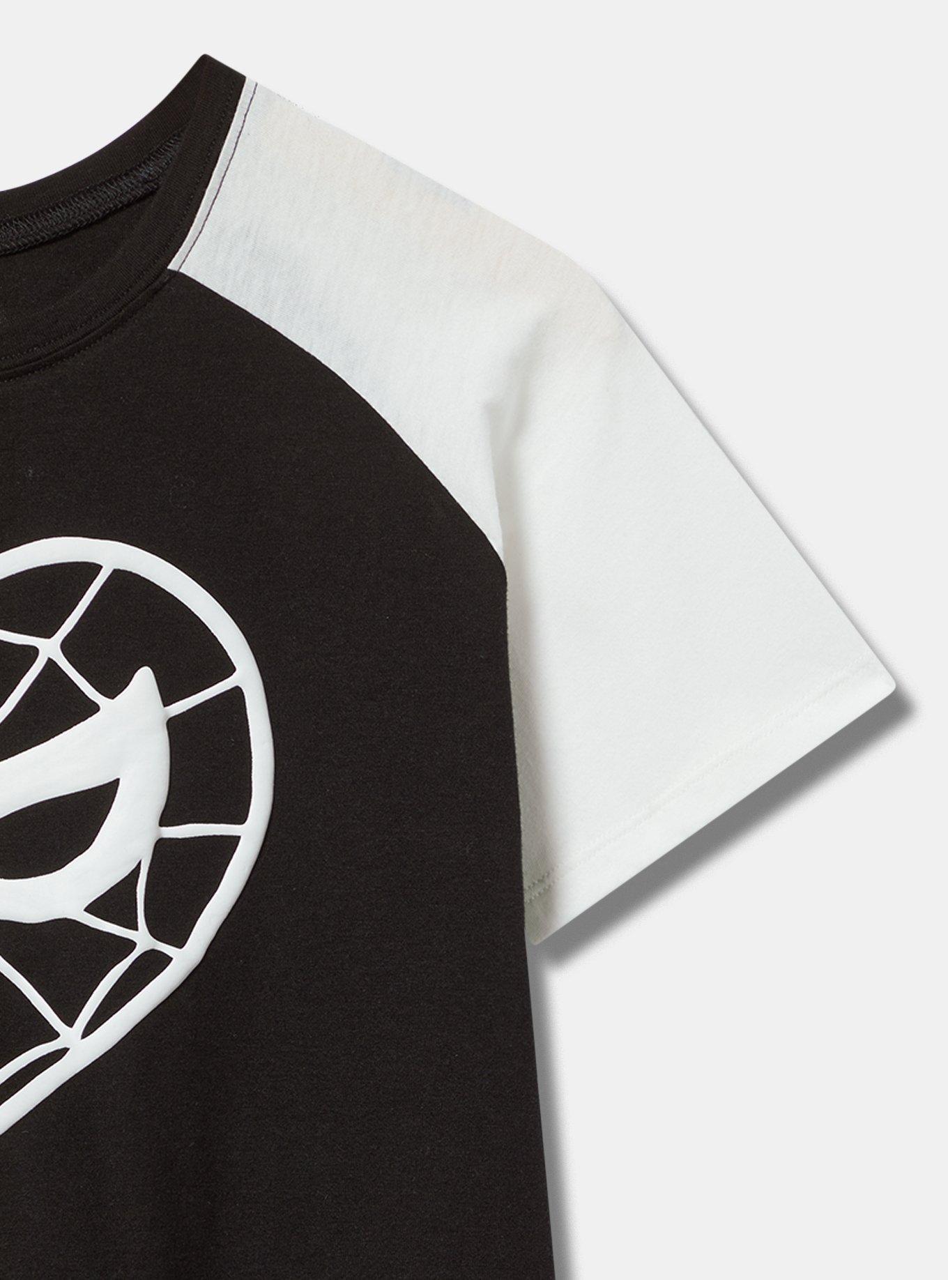 Spiderman Cotton Raglan Puff Tee