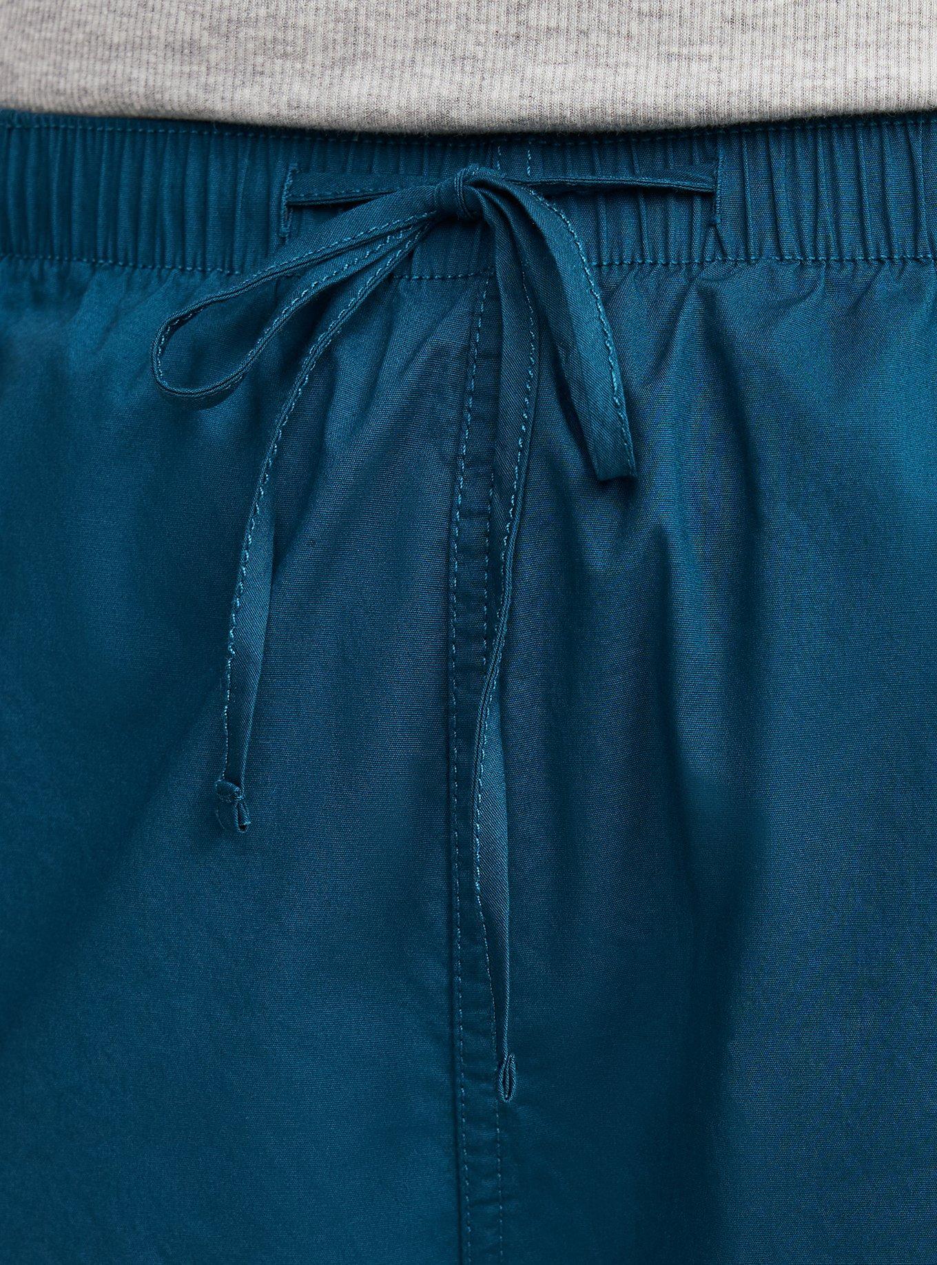 High-Rise Poplin Parachute Pant, LEGION BLUE, alternate