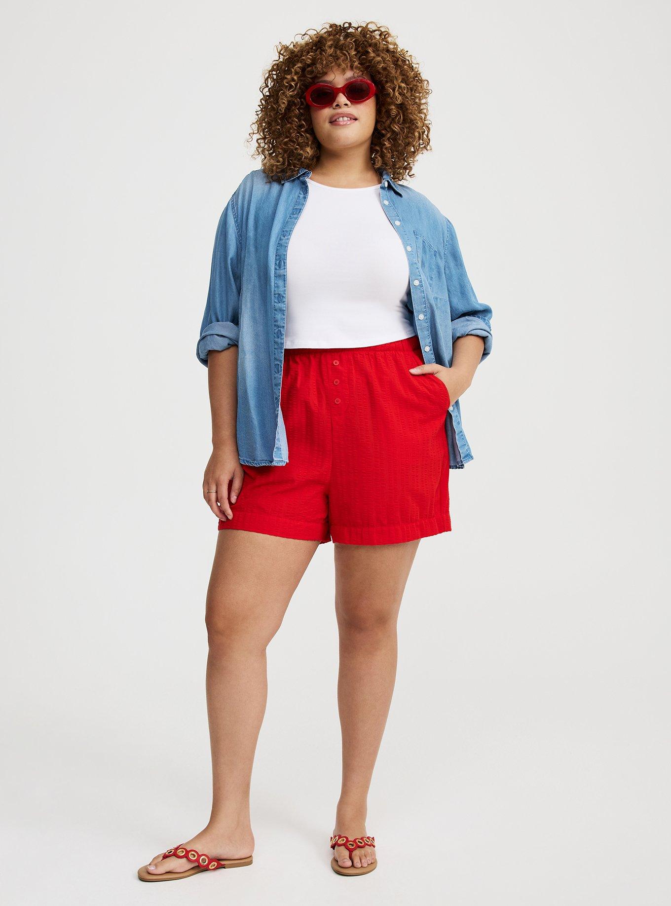 Pull-On High-Rise Boxer Short