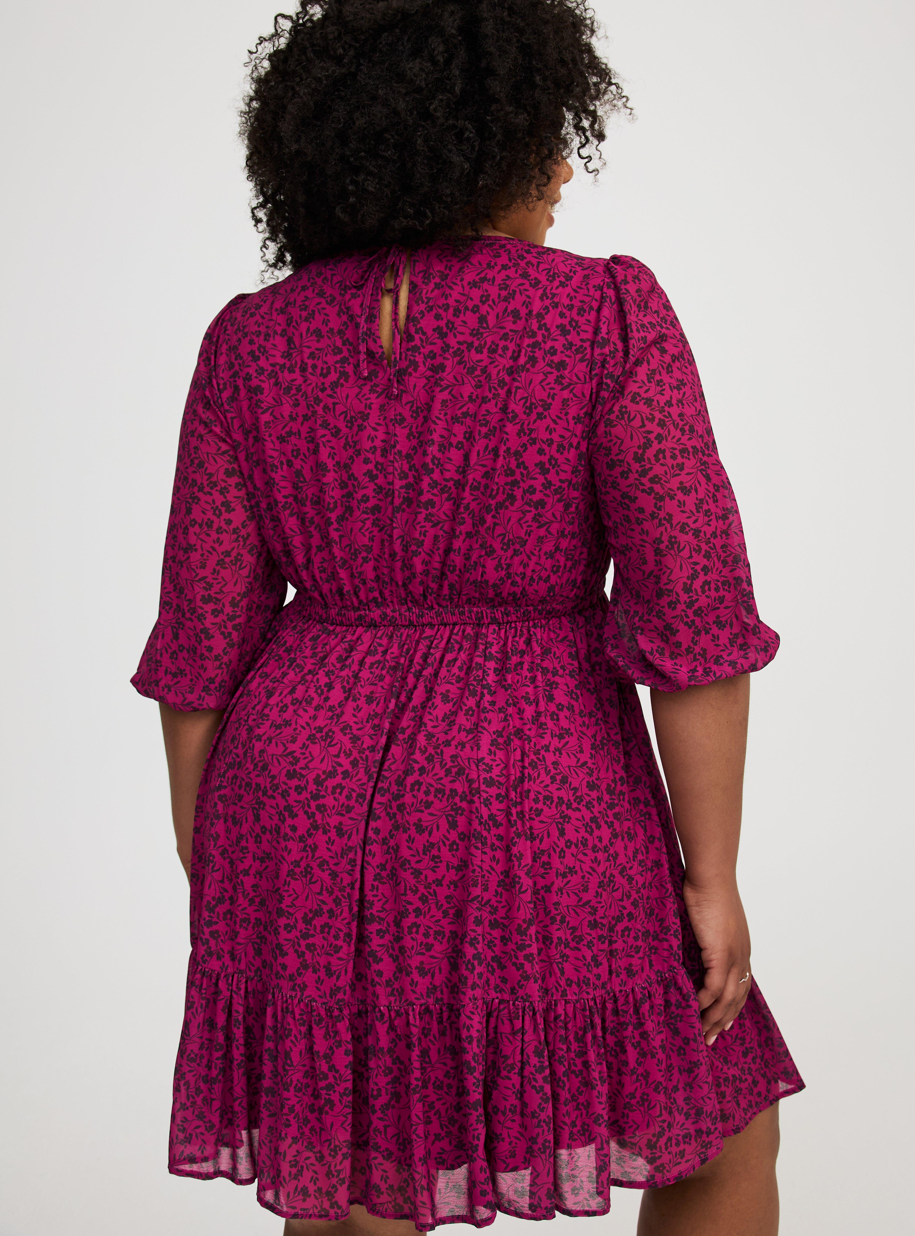 Mini Chiffon Tiered Babydoll Dress
