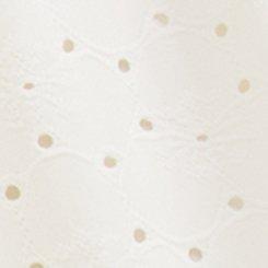 Mini Knit Eyelet Dress, CLOUD DANCER, swatch