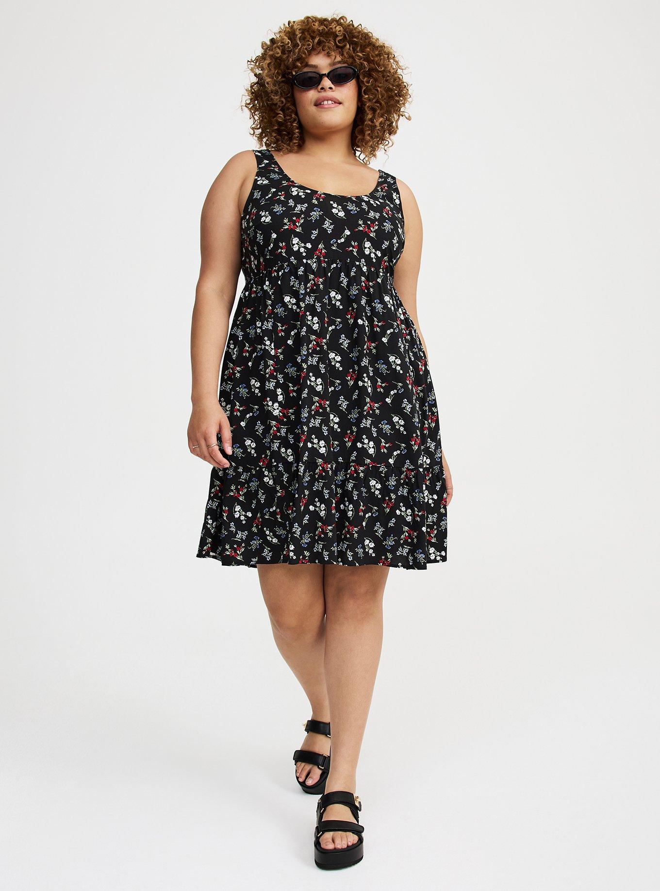 Tiered Tank Mini Dress