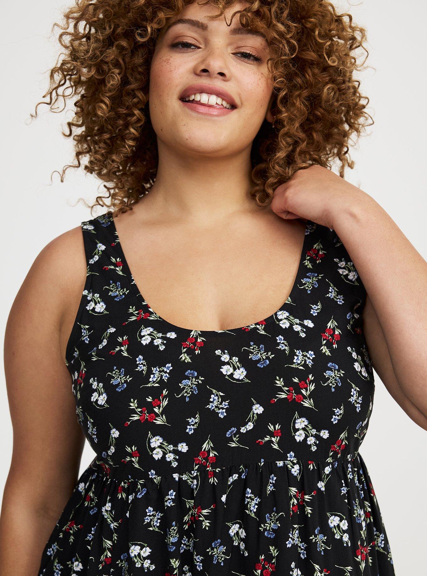 Tiered Tank Mini Dress
