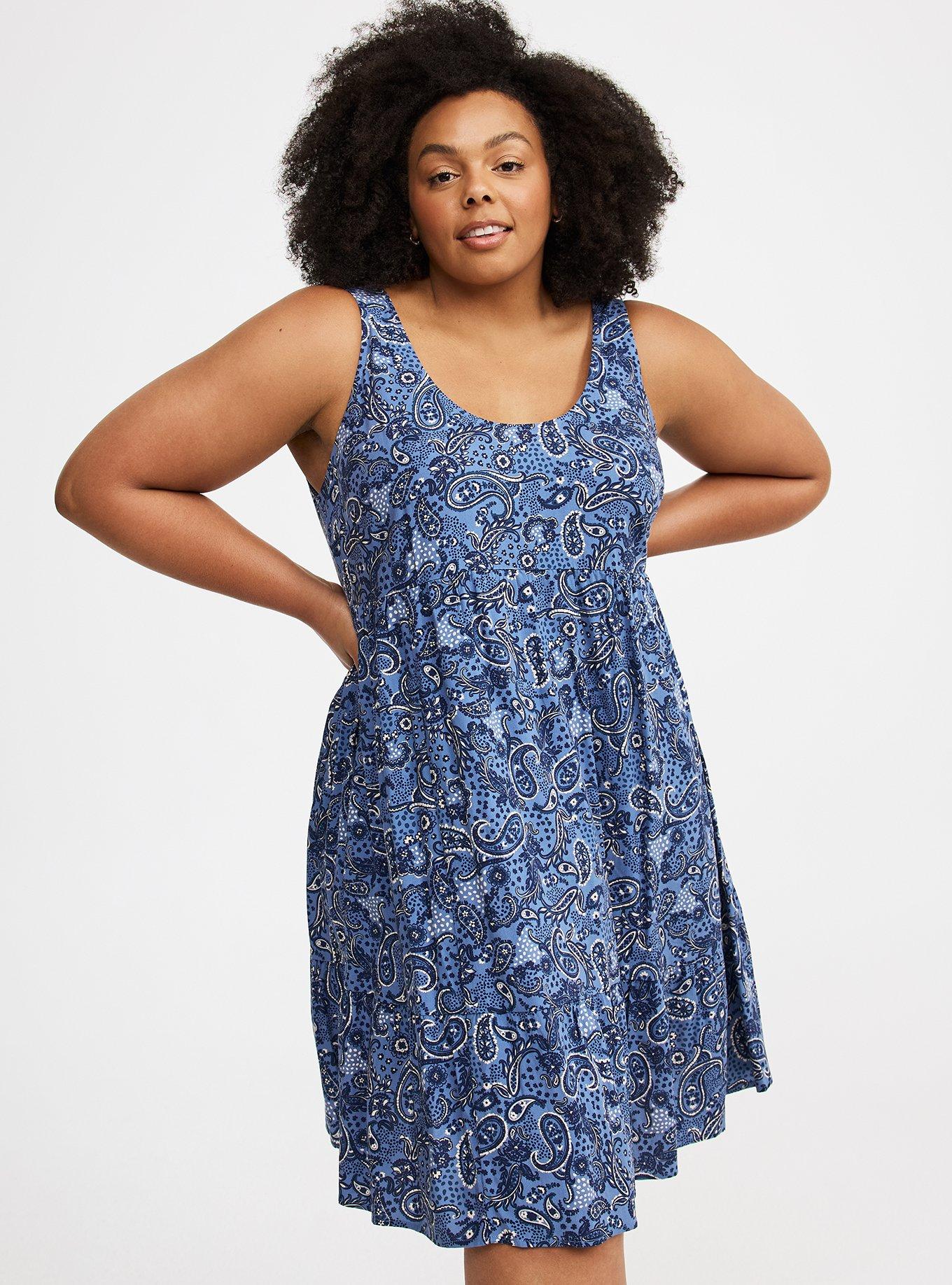 Tiered Tank Mini Dress