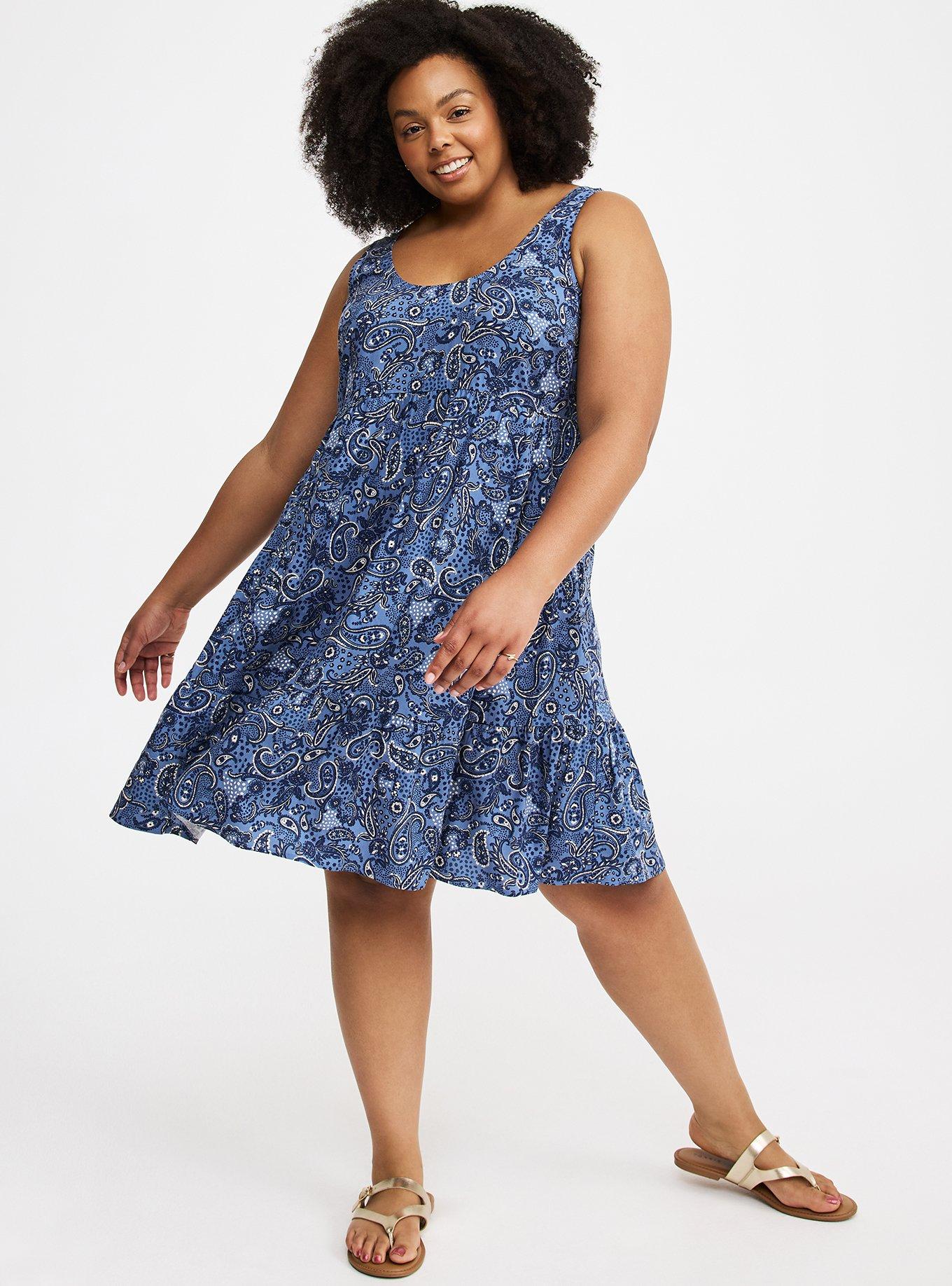 Tiered Tank Mini Dress