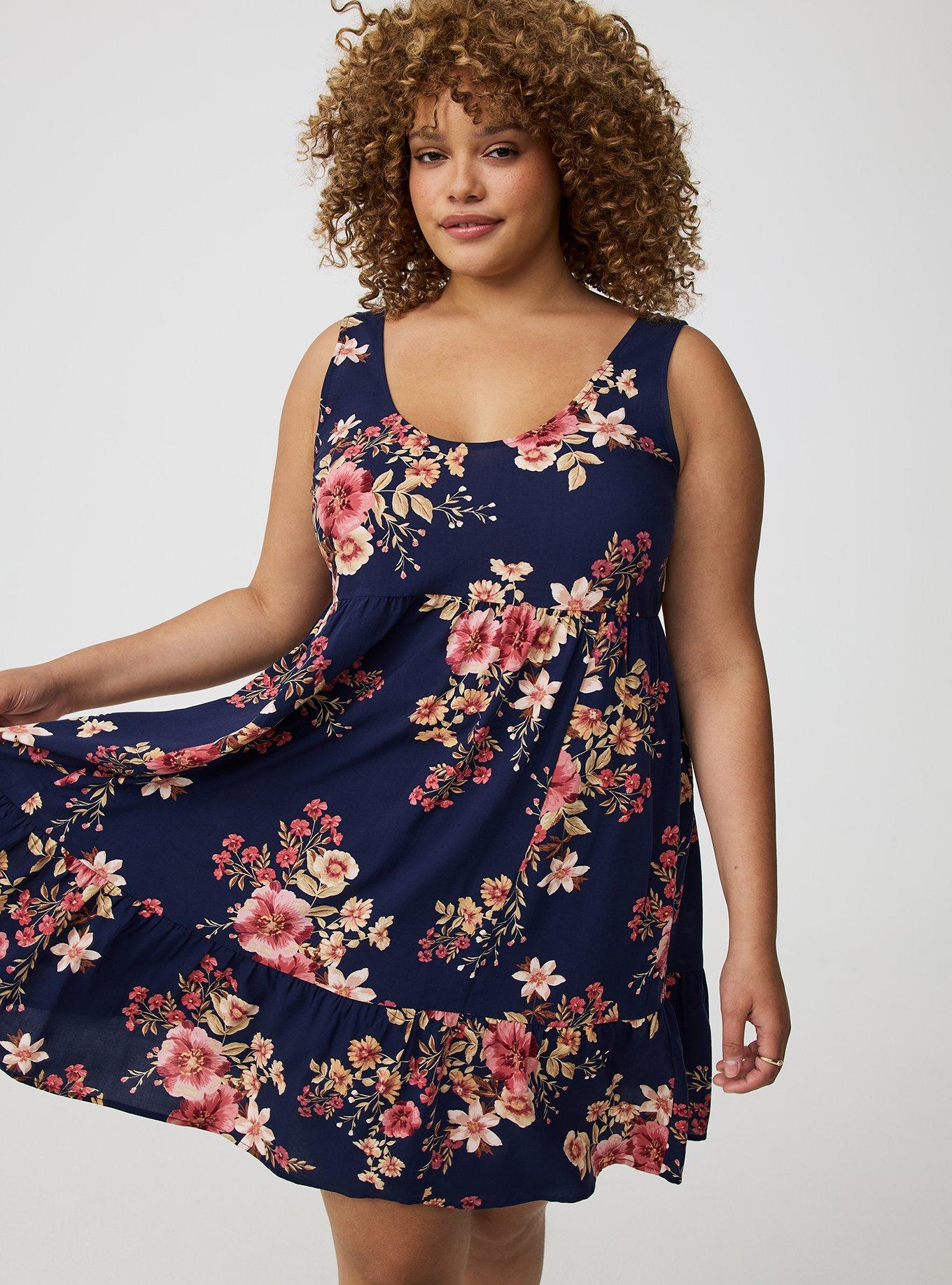 Tiered Tank Mini Dress