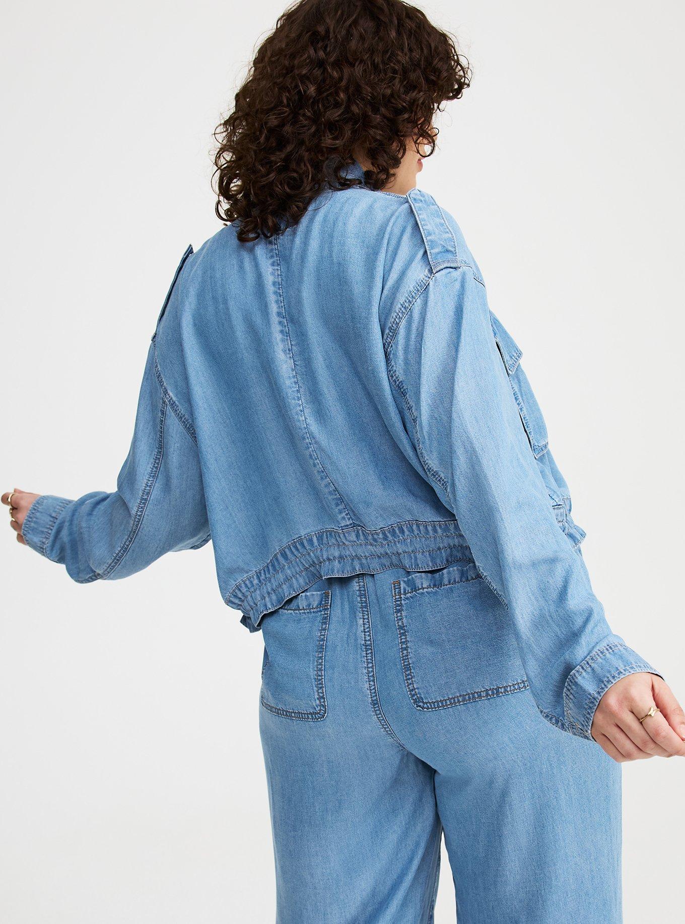 Tencel Denim Utility Jacket