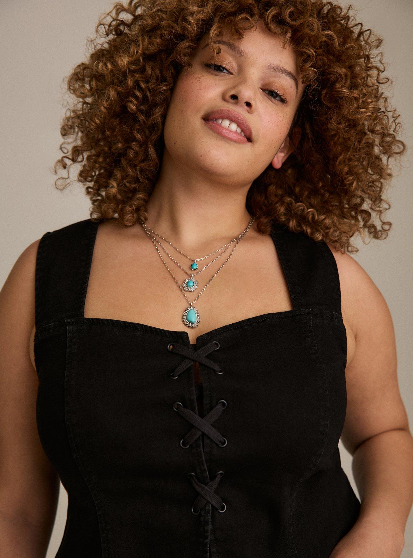 Festi Lace-Up Corset Top