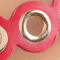 Grommet Flip Flop (WW), RED, swatch