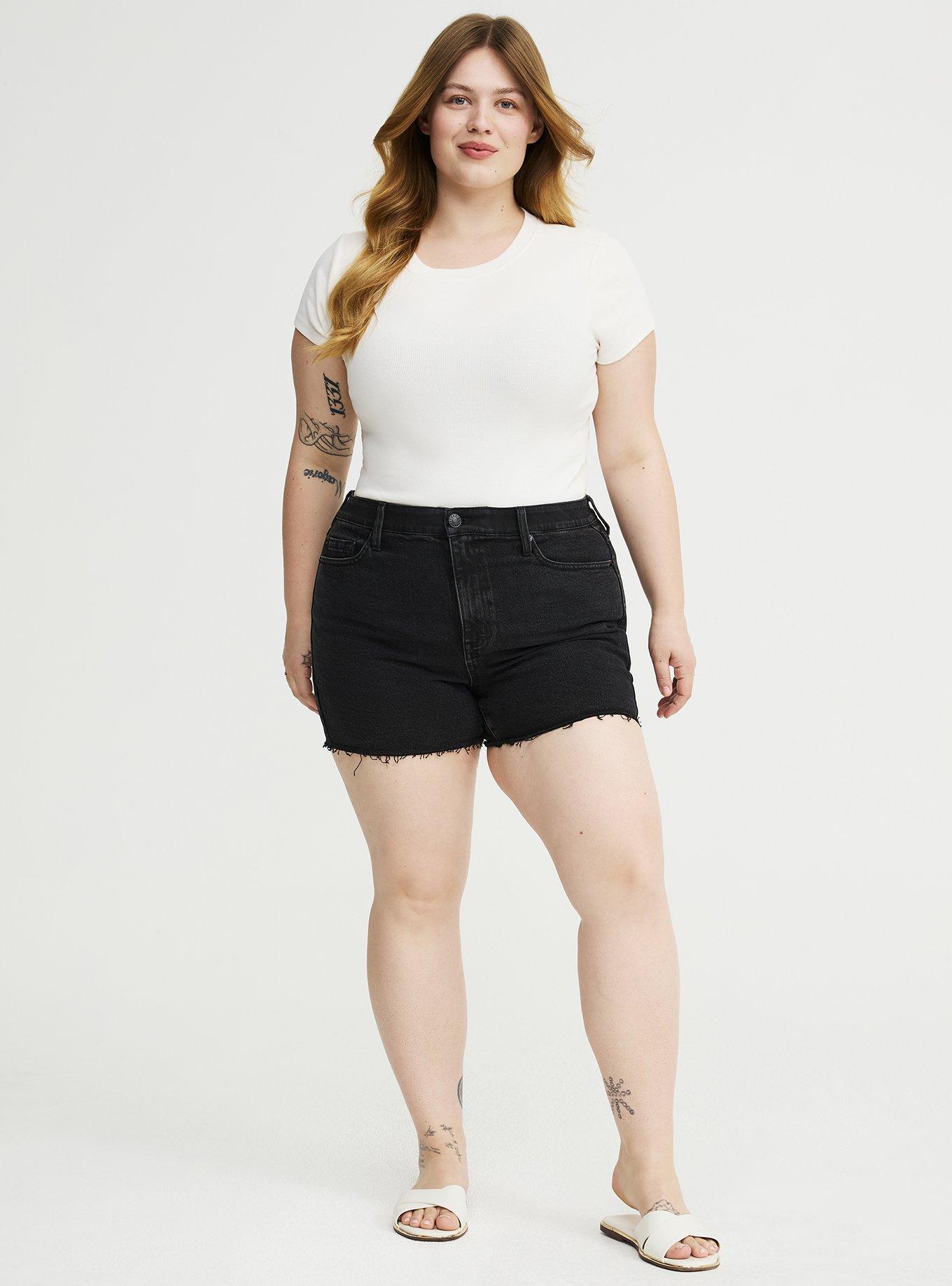 3.5'' Relaxed High-Rise Short, COAL MINE, alternate