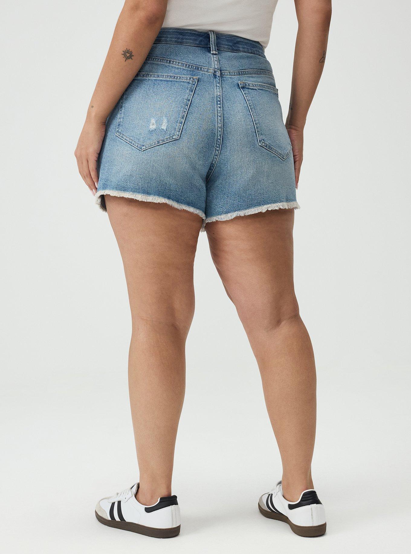 3.5'' Relaxed High-Rise Short, HOT TODDY, alternate