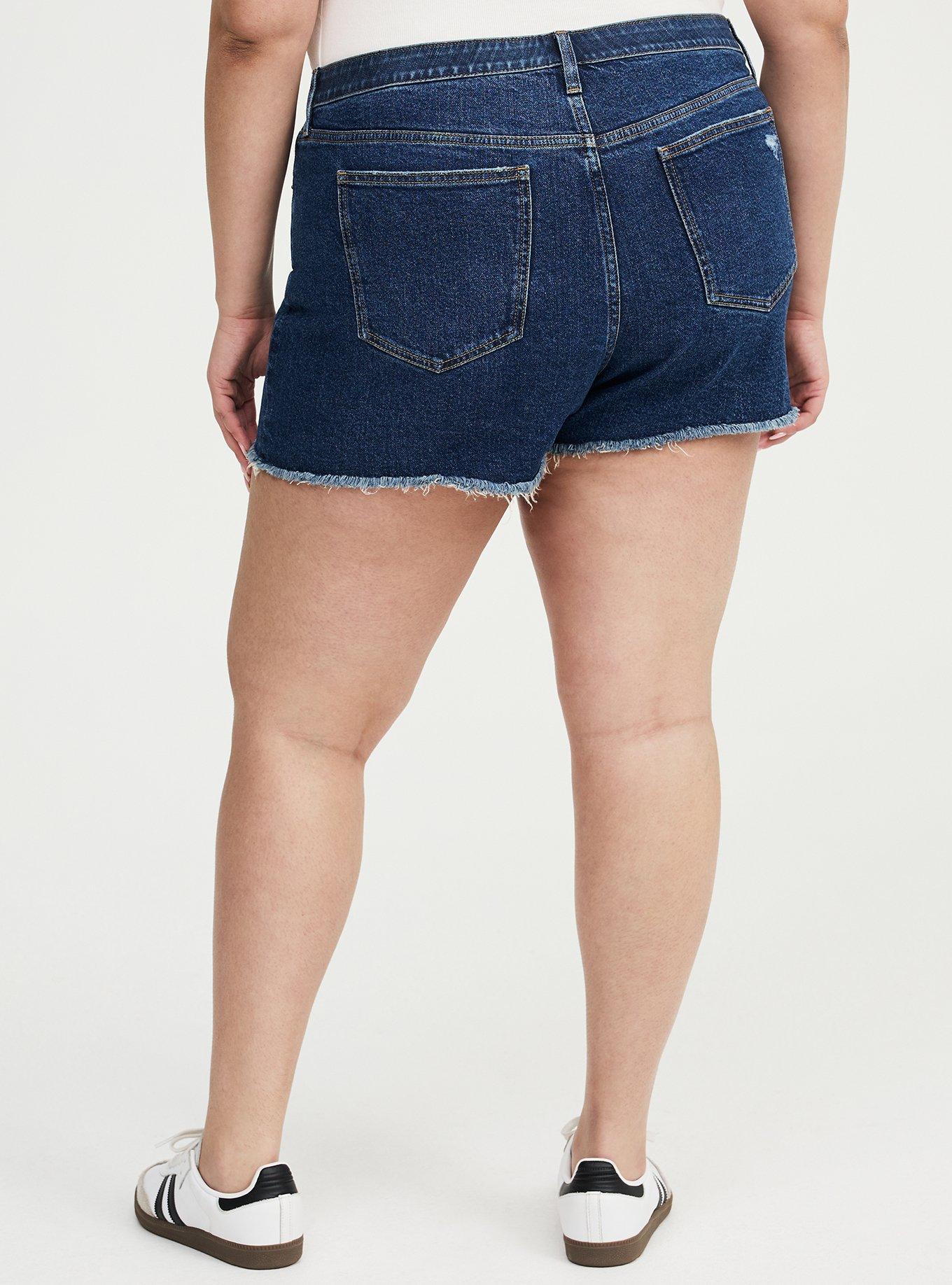 3.5'' Relaxed High-Rise Short, BLUE HAWAII, alternate