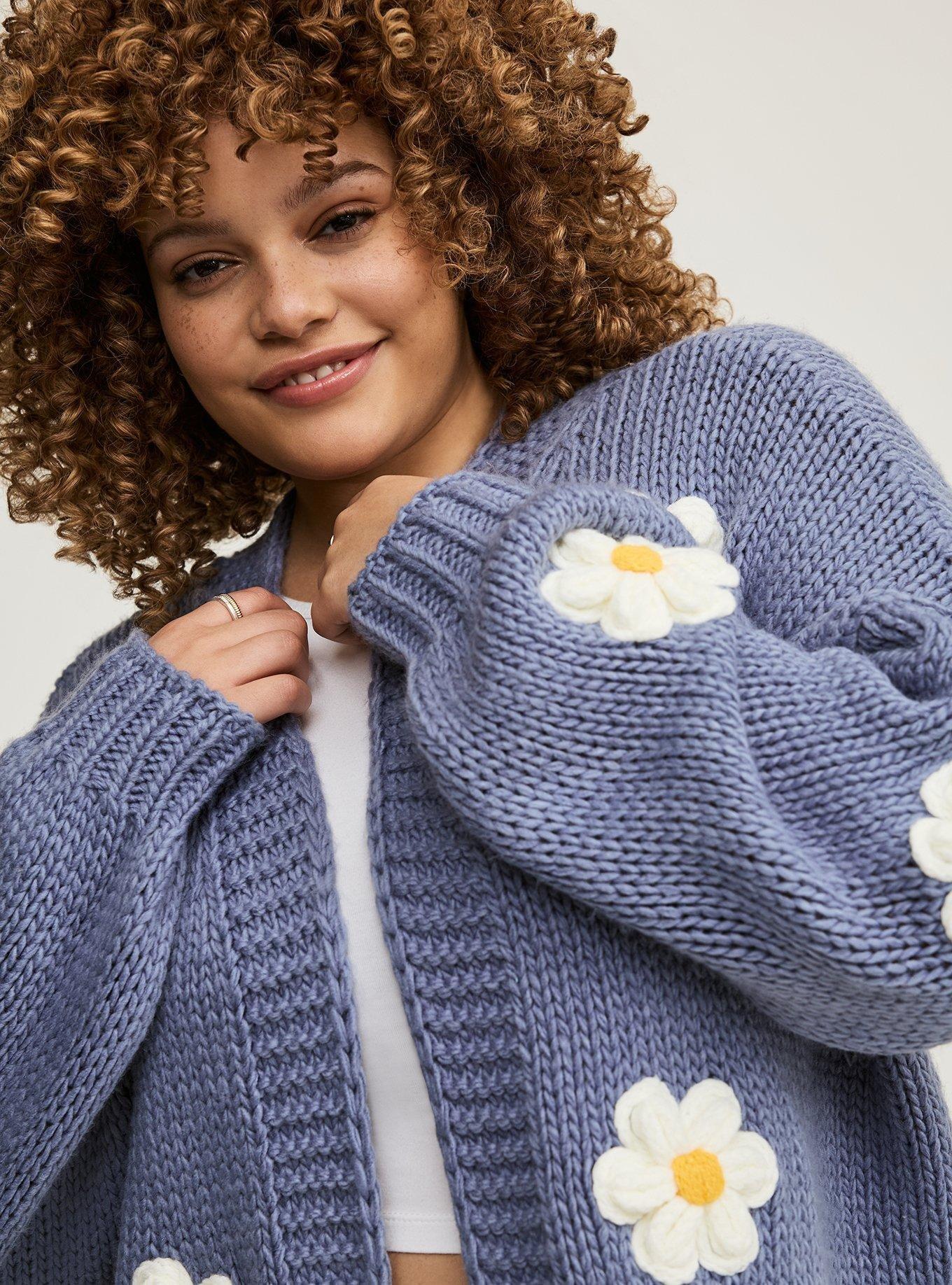 Plus Size - Floral Cardigan - Torrid Plus Size - Floral Cardigan - Torrid