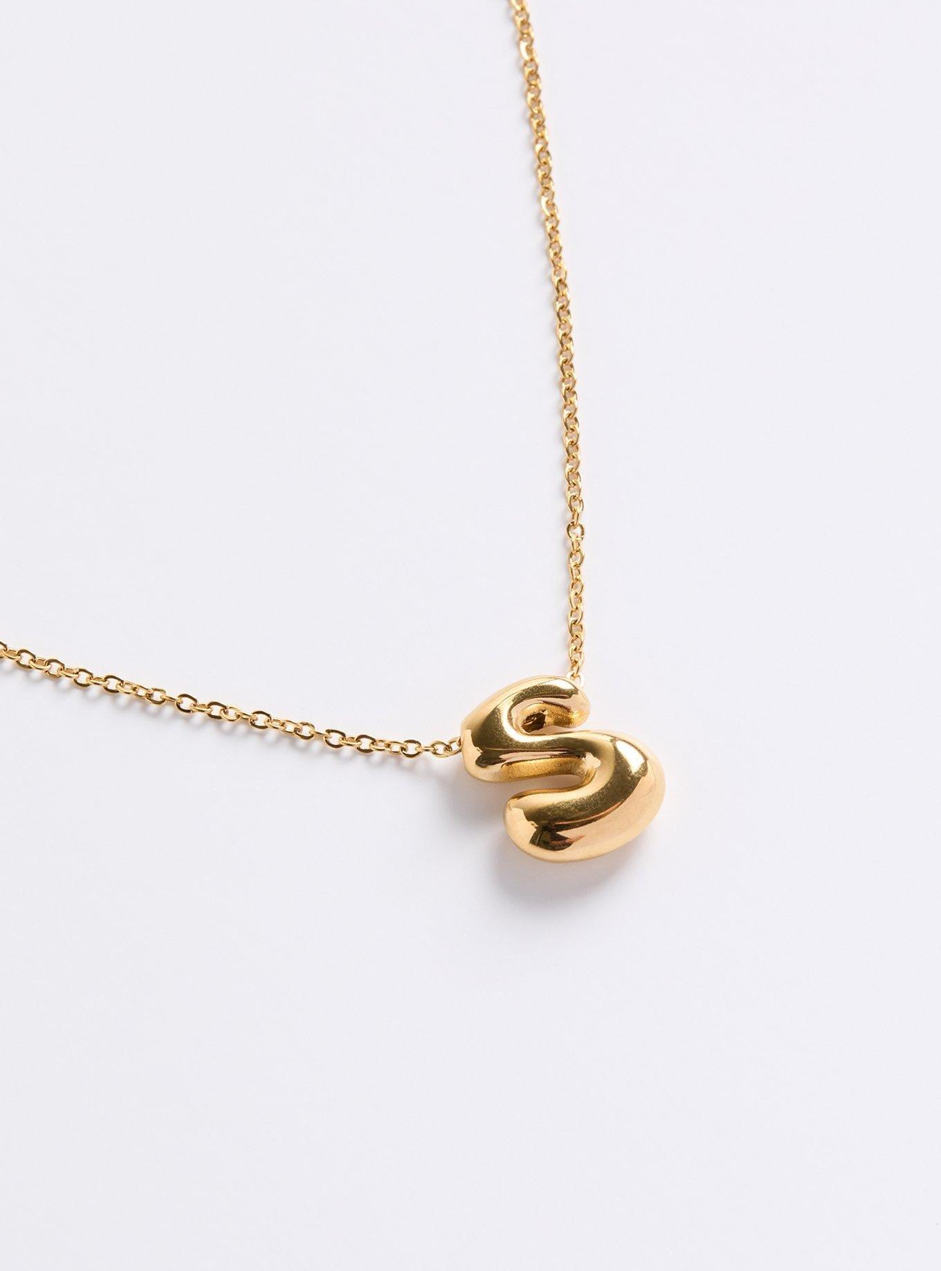 Groovy Initial Necklace