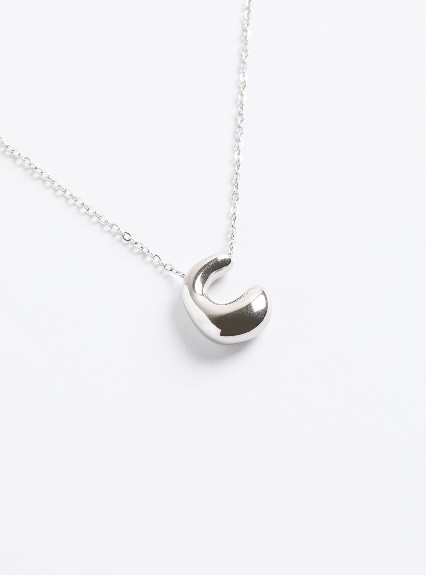Groovy Initial Necklace