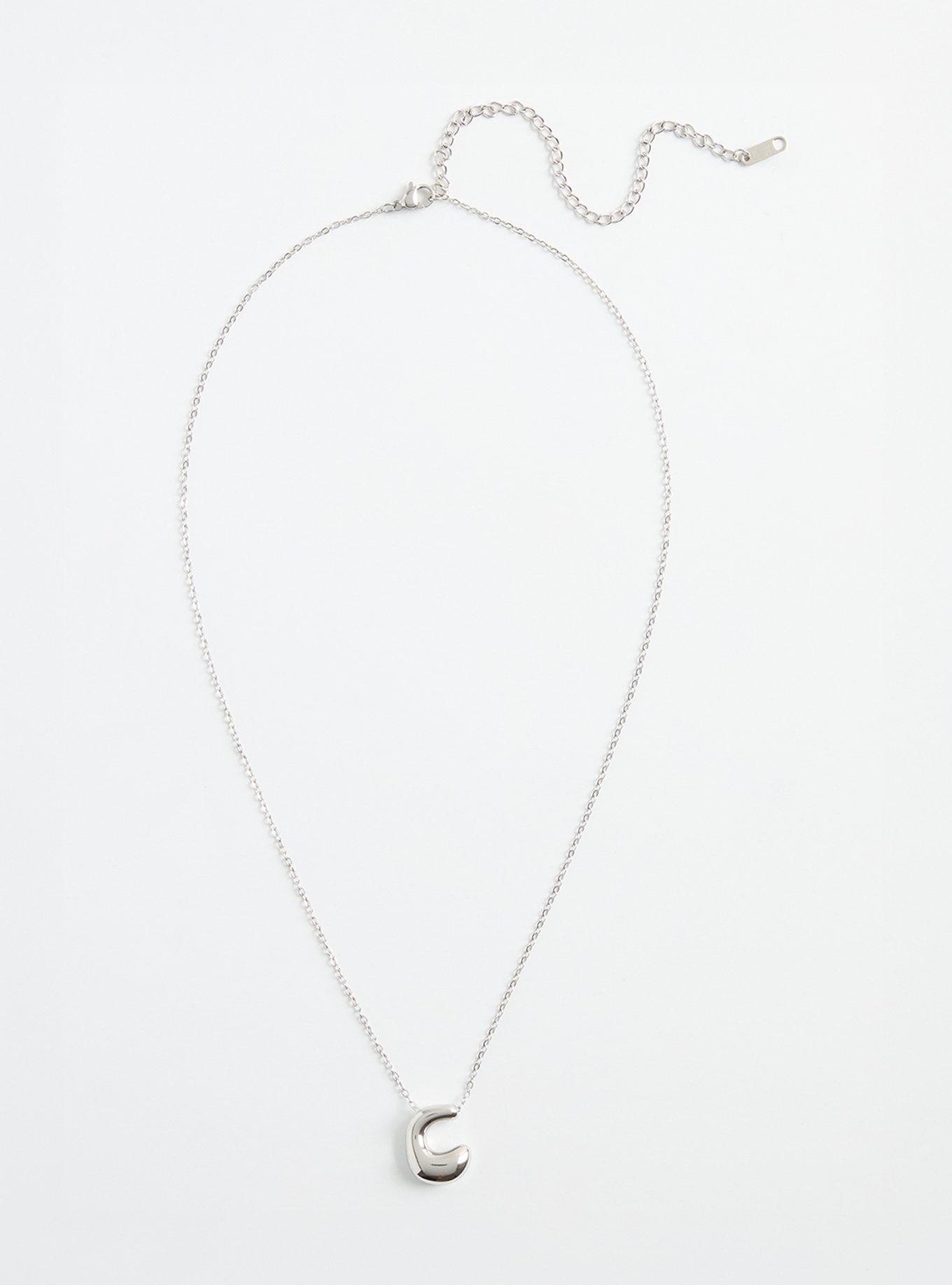 Groovy Initial Necklace
