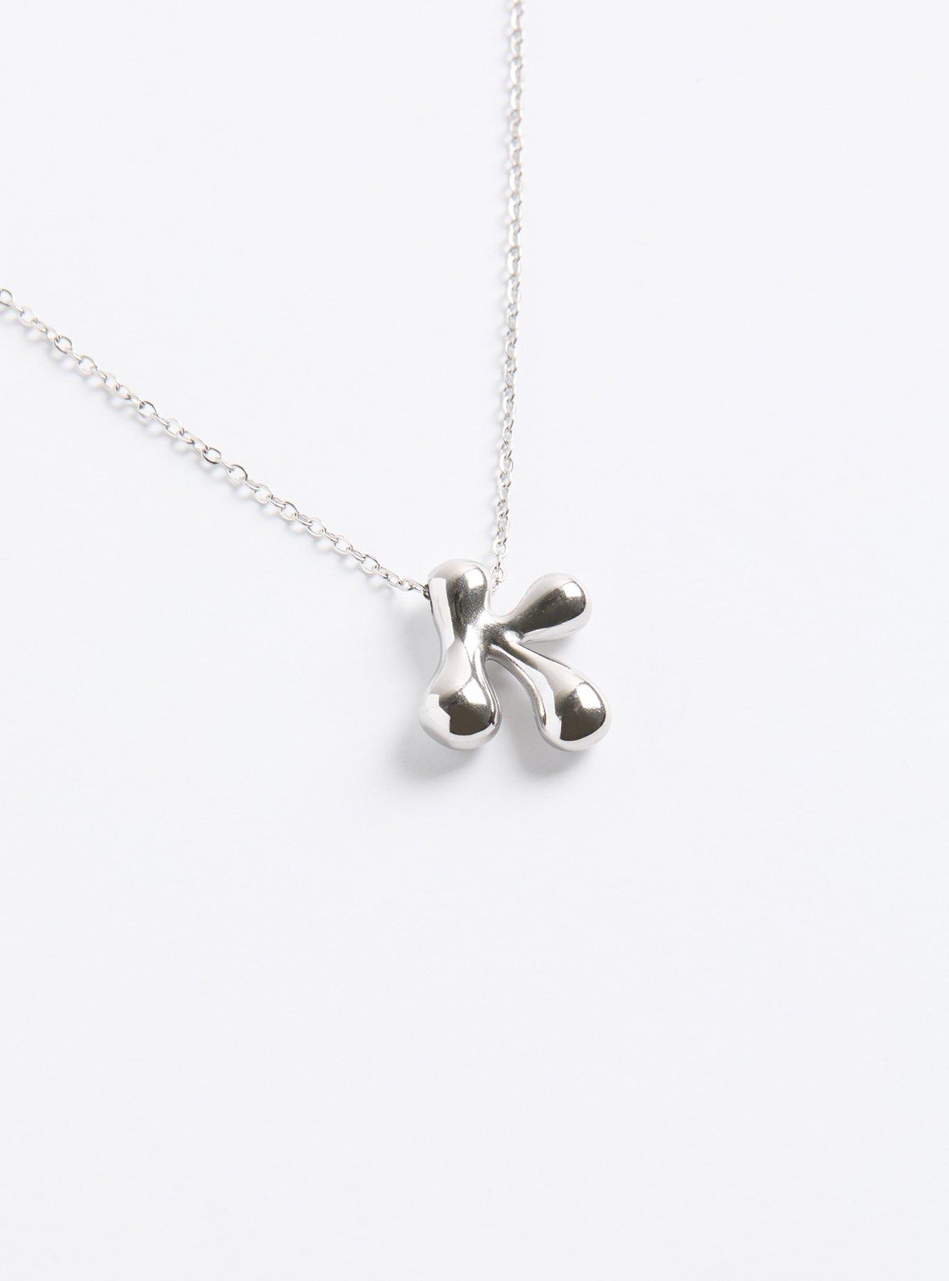 Groovy Initial Necklace