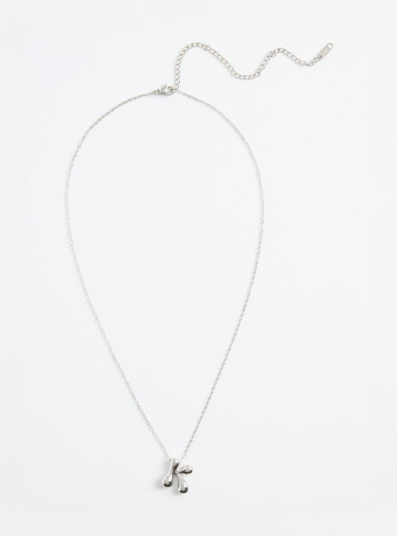 Groovy Initial Necklace