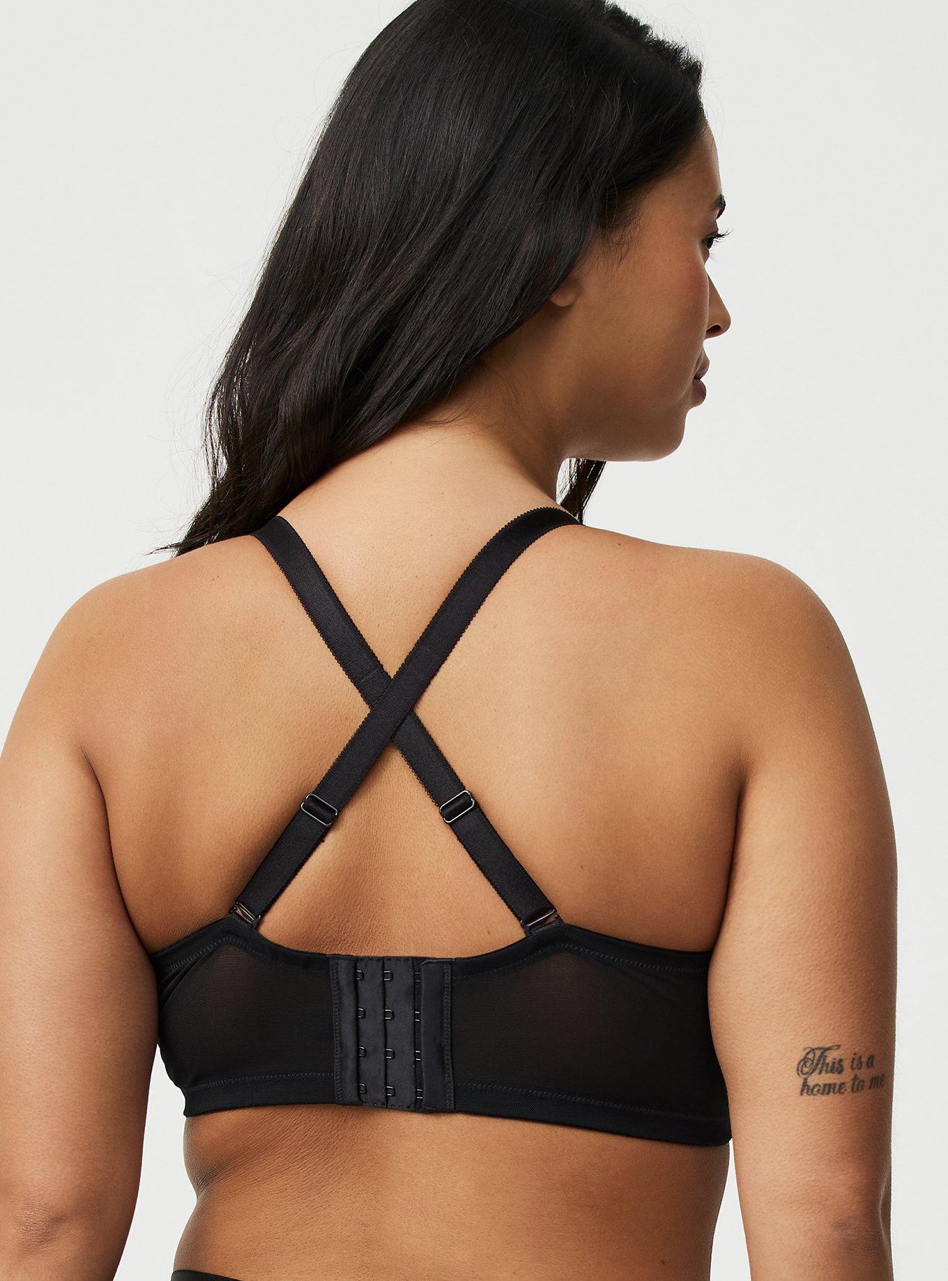 Full-Coverage Unlined Bra