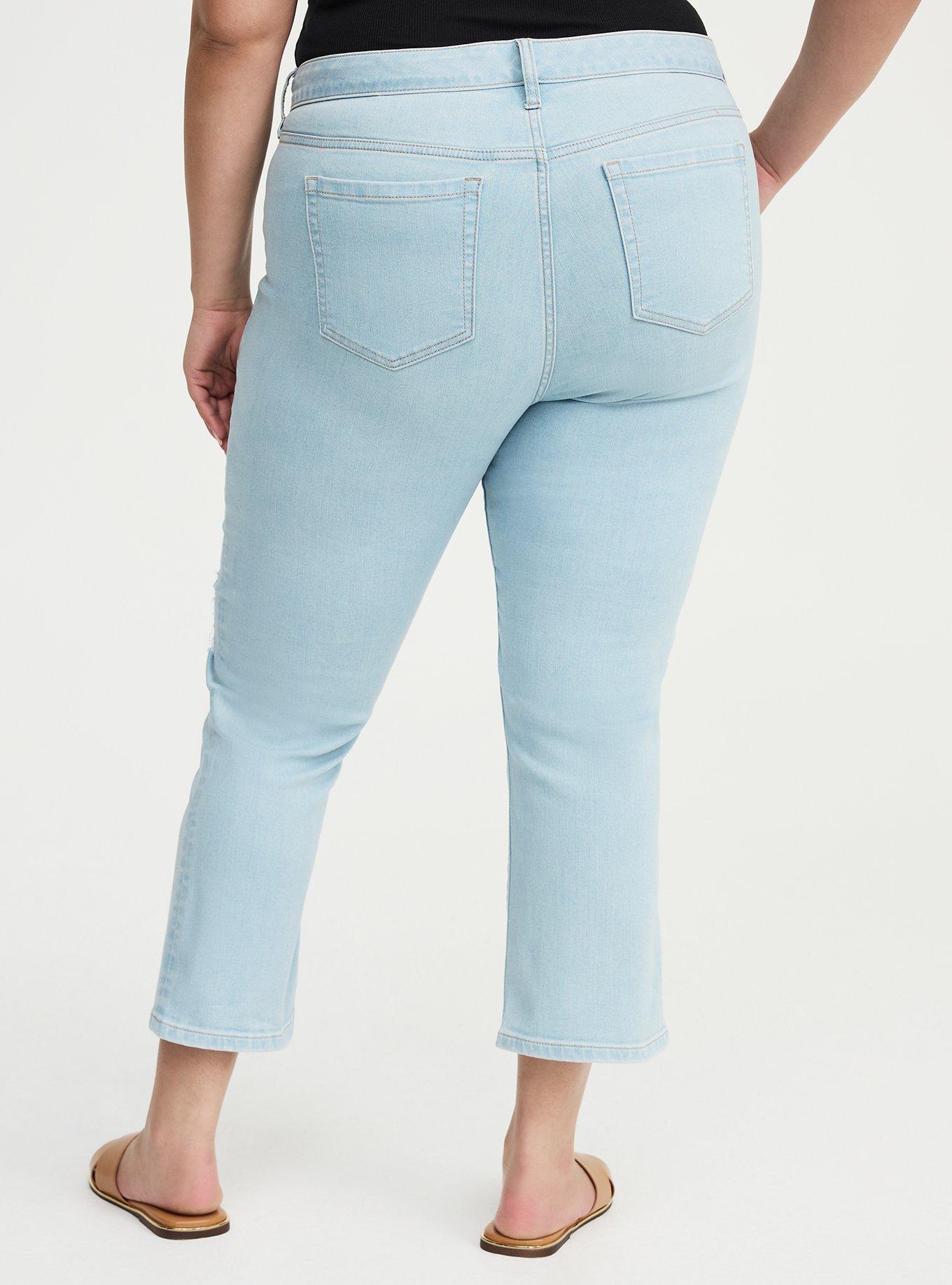 Crop Perfect Boyfriend Jean, BLUE 21, alternate