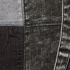 Denim Tote Bag, BLACK MULTI, swatch