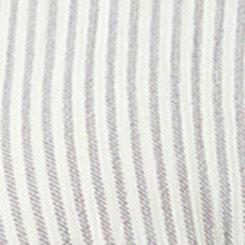 Crinkle Gauze Twist Front Shirt, READY STRIPE WHISPER WHITE/PERISCOPE, swatch