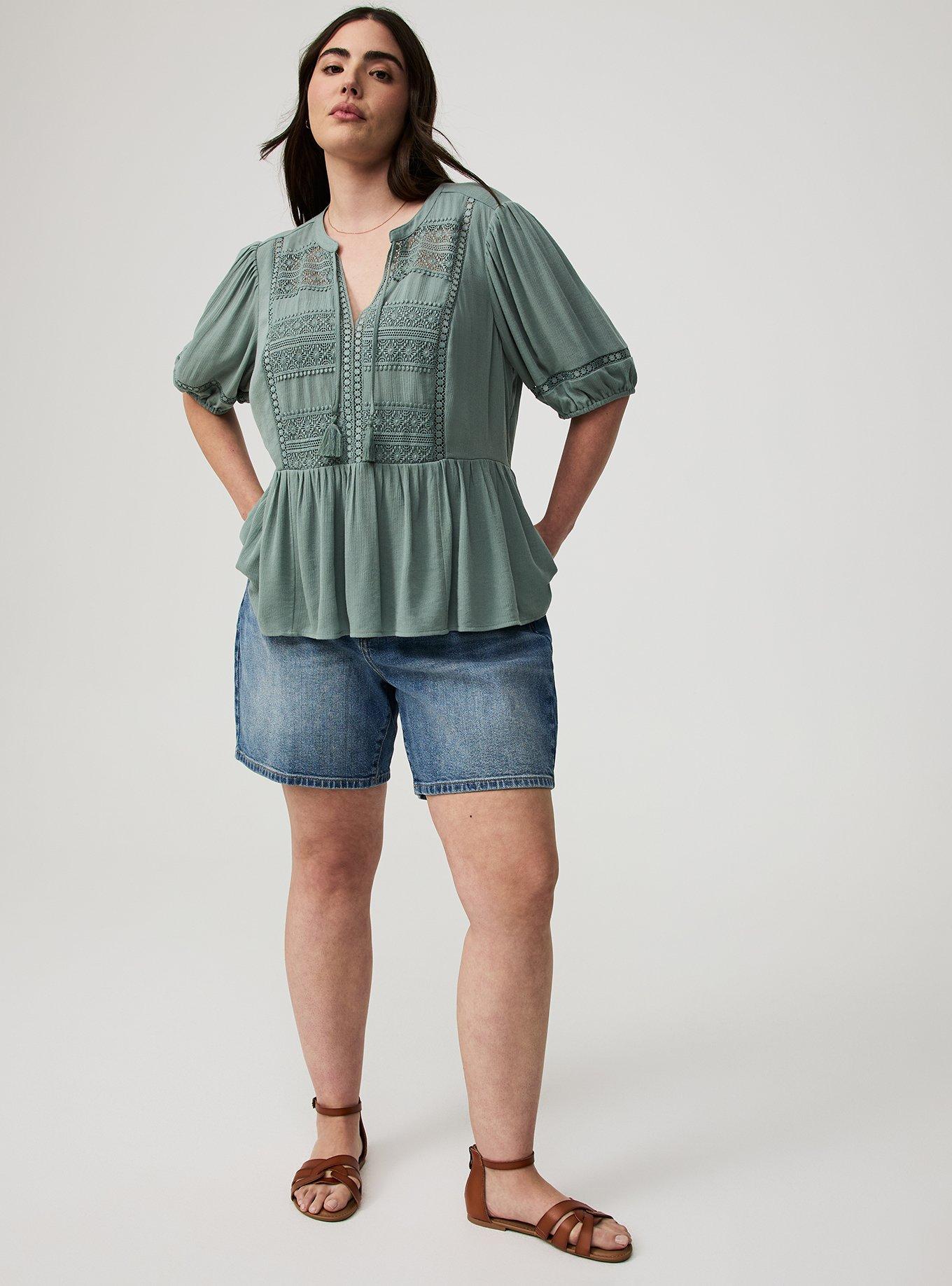 Crinkle Gauze Boho Top