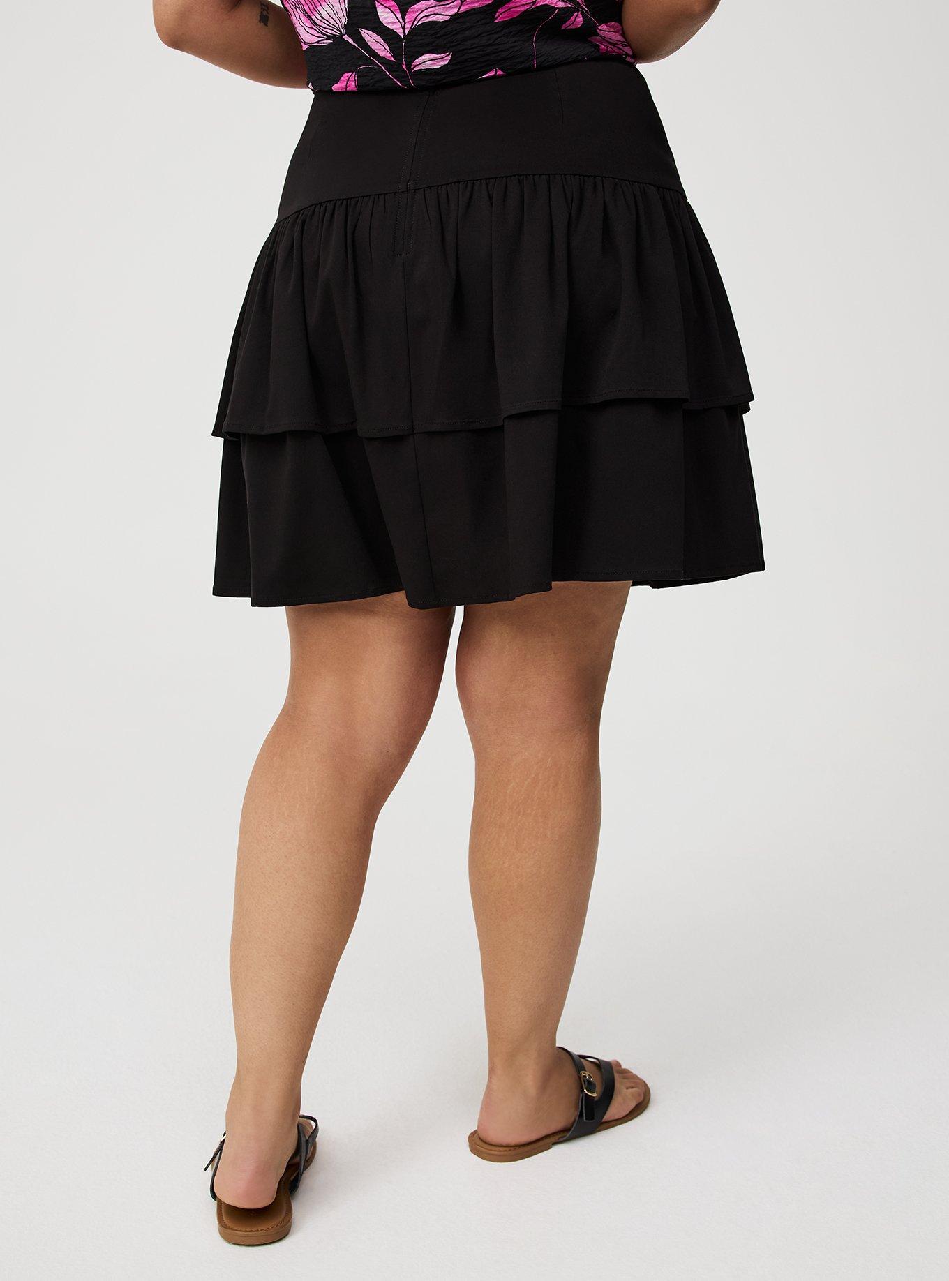 Ruffle Mini Skirt