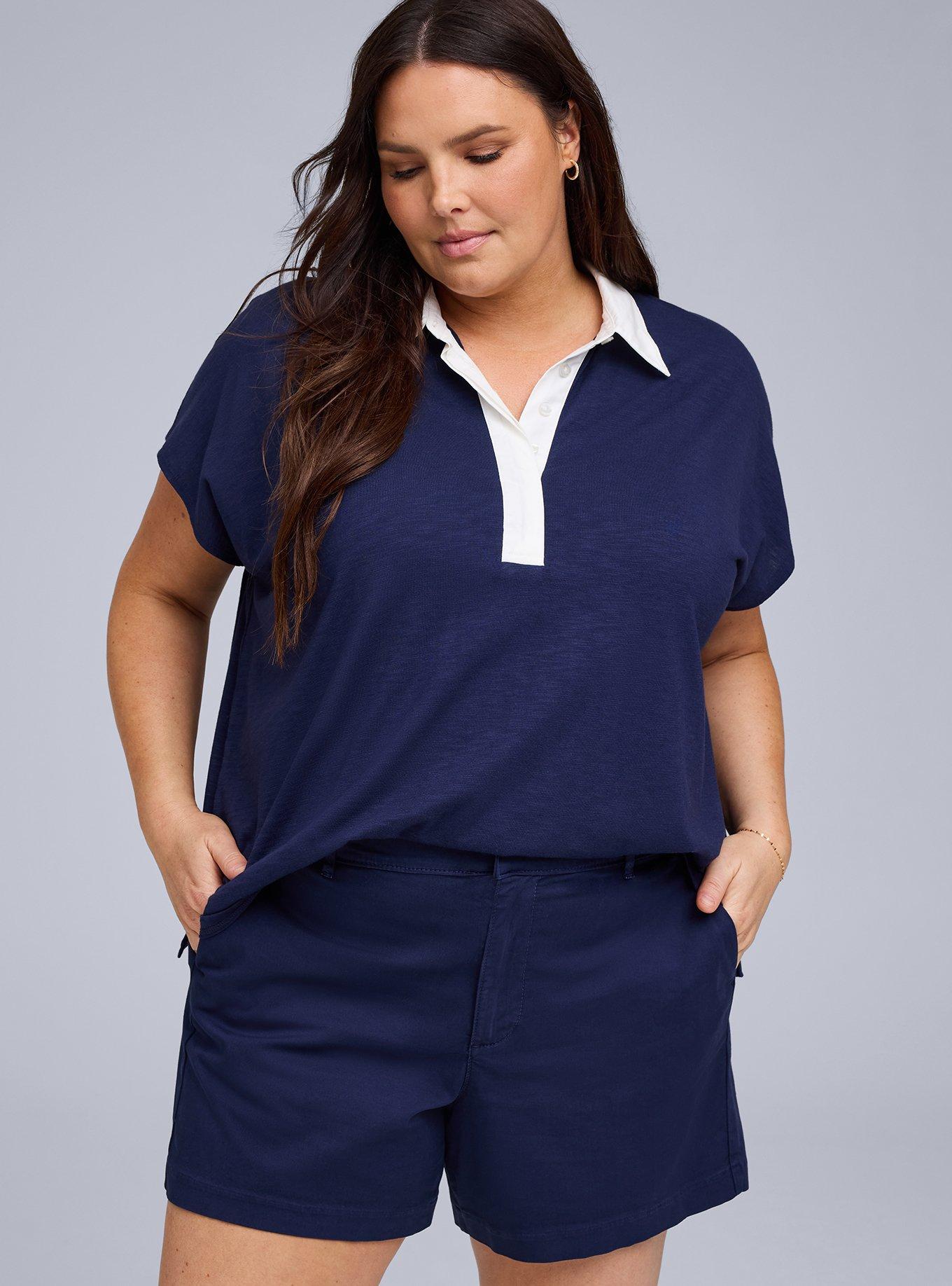 Belle Isle 5'' High-Rise Twill Short