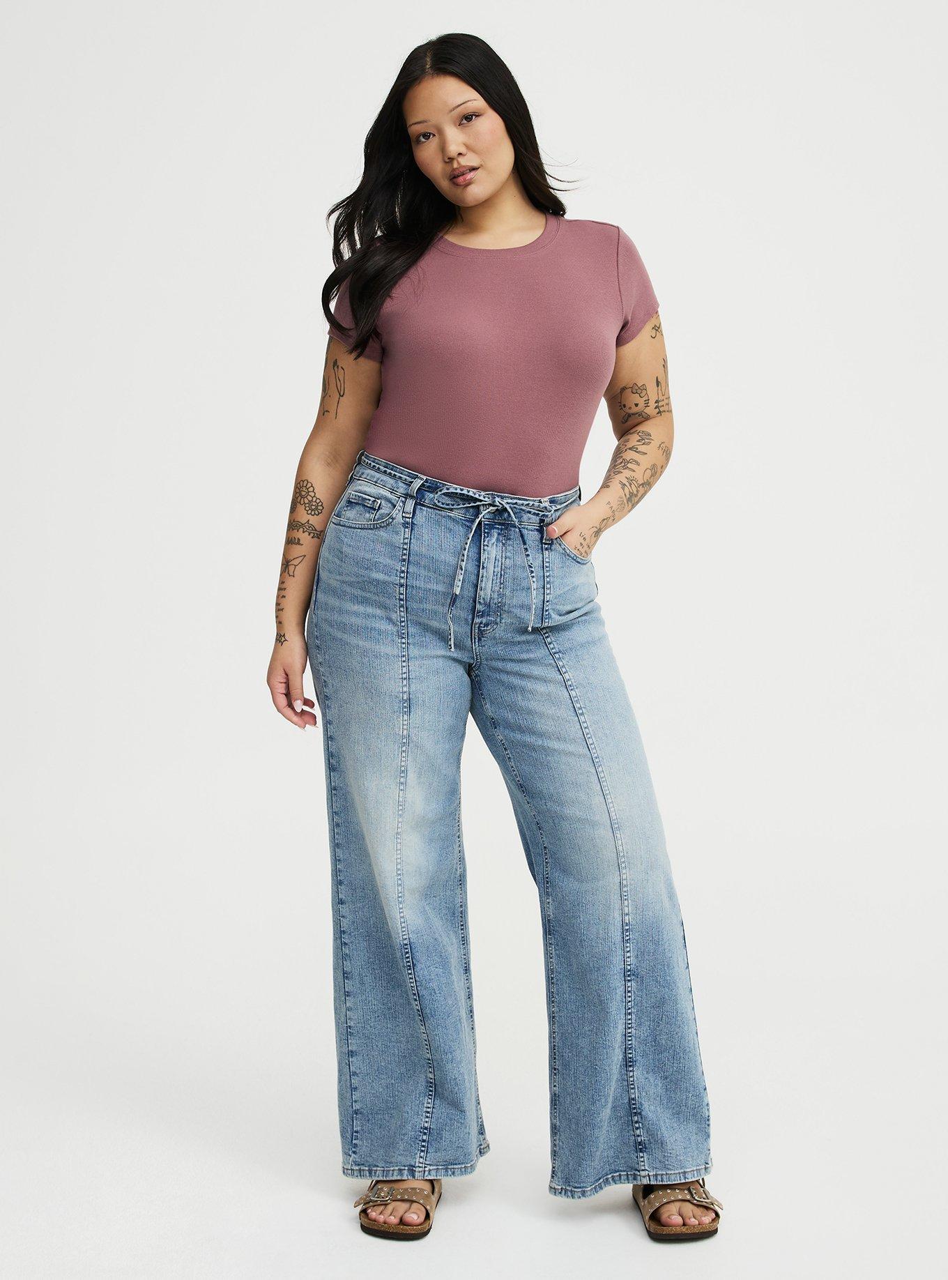 Heritage Rib Crew Tee, ROSE TAUPE, alternate