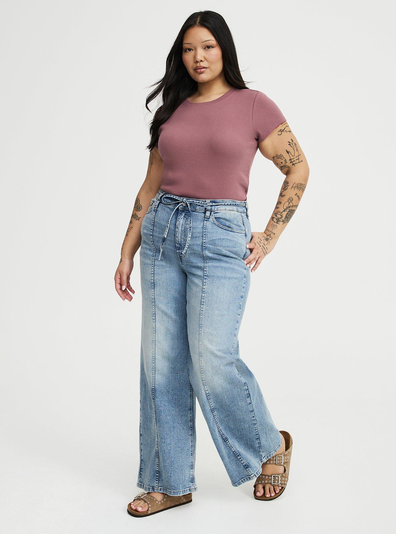 Heritage Rib Crew Tee, ROSE TAUPE, alternate