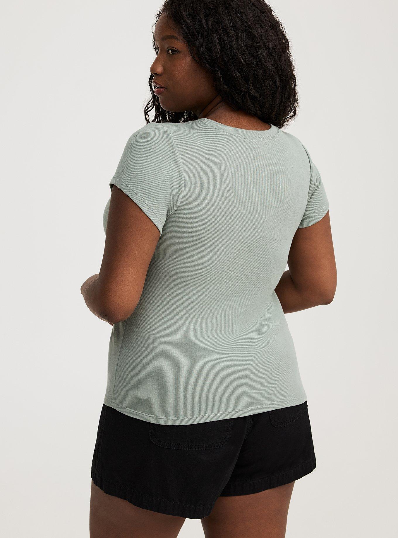 Heritage Rib Crew Tee
